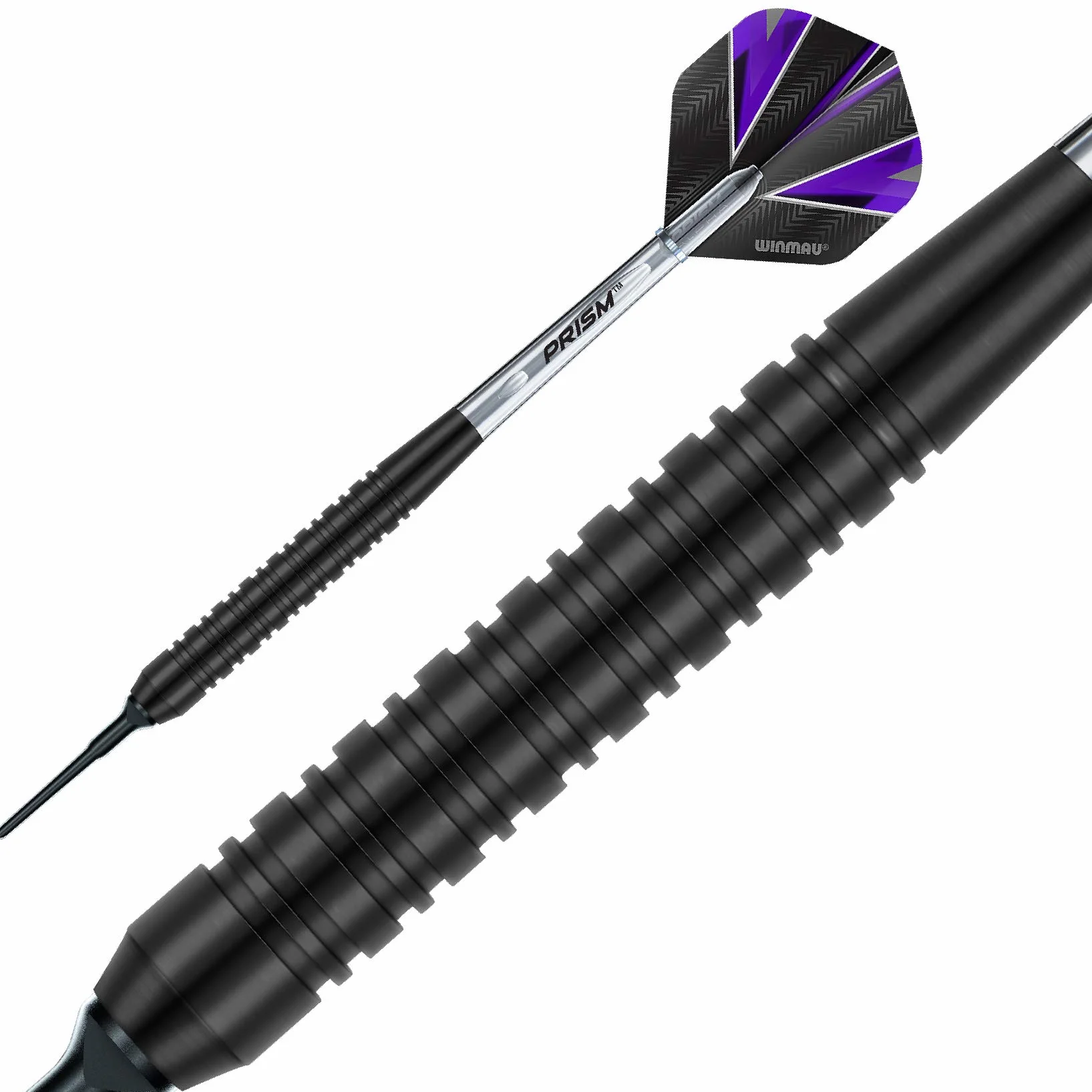 Winmau Apocalypse Brass Softip zestaw rzutek do darta z piórami i trzonkami