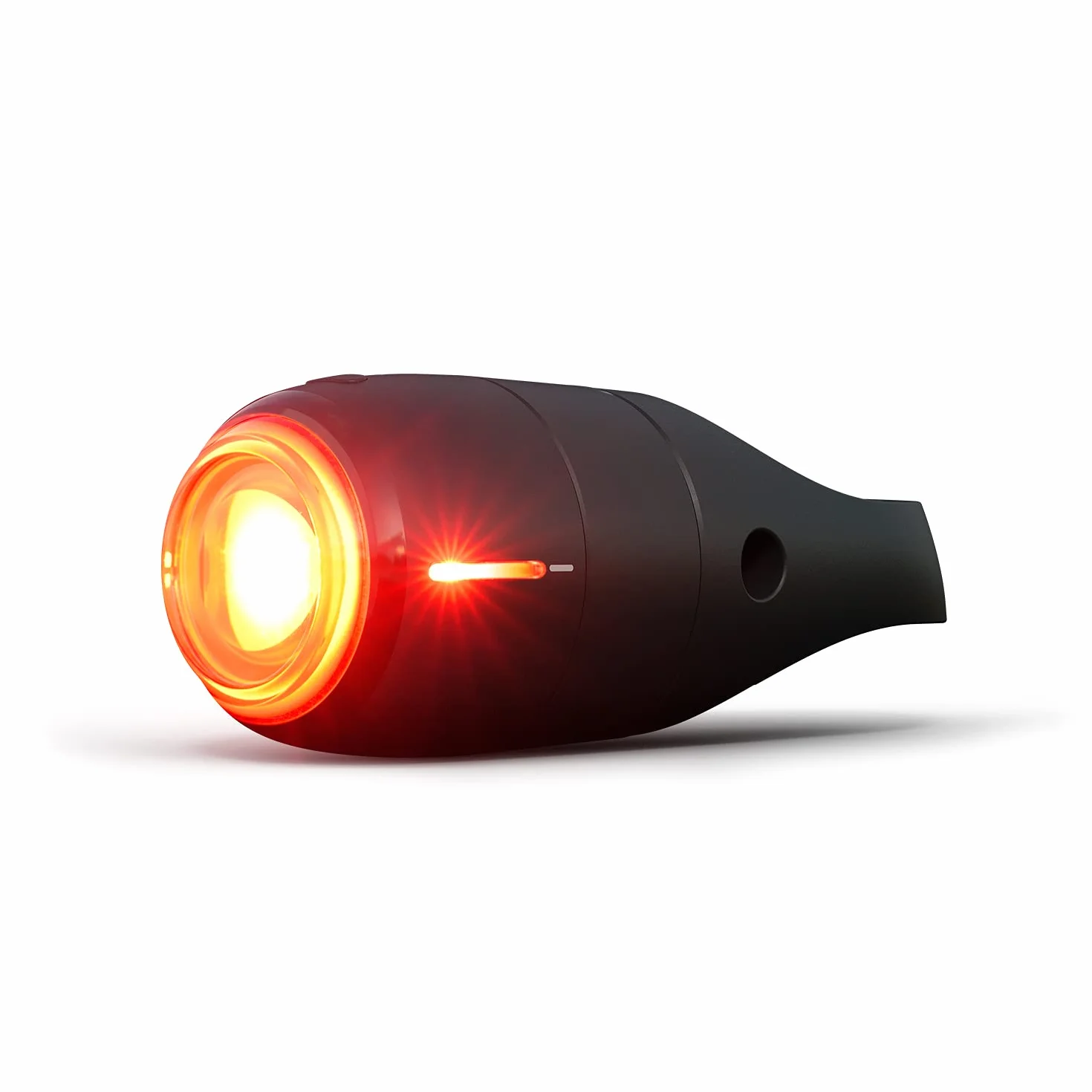 Vodafone Inteligentne tylne światło rowerowe, Curve Bike LightGPS Tracker - światło hamowania z lokalizatorem GPS, wykrywanie uderzeń i alarm bezpieczeństwa zawiera subskrypcję 6 miesięcy, czarny