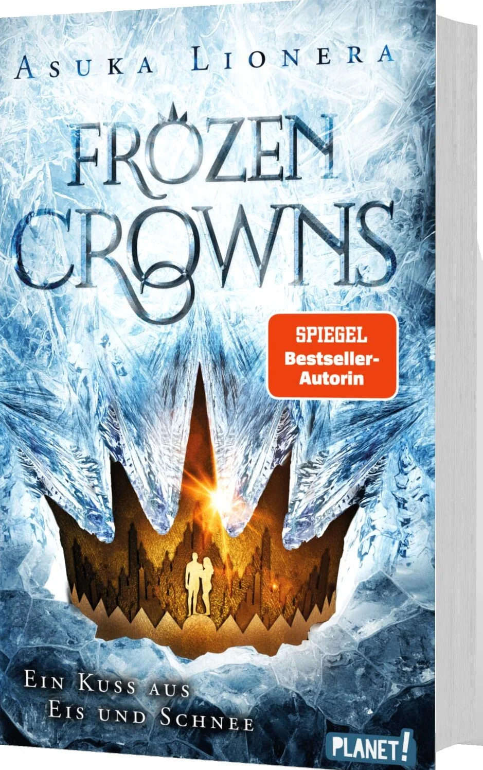 Frozen Crowns 1: Ein Kuss aus Eis und Schnee: Magischer Fantasy-Liebesroman über eine verbotene Liebe
