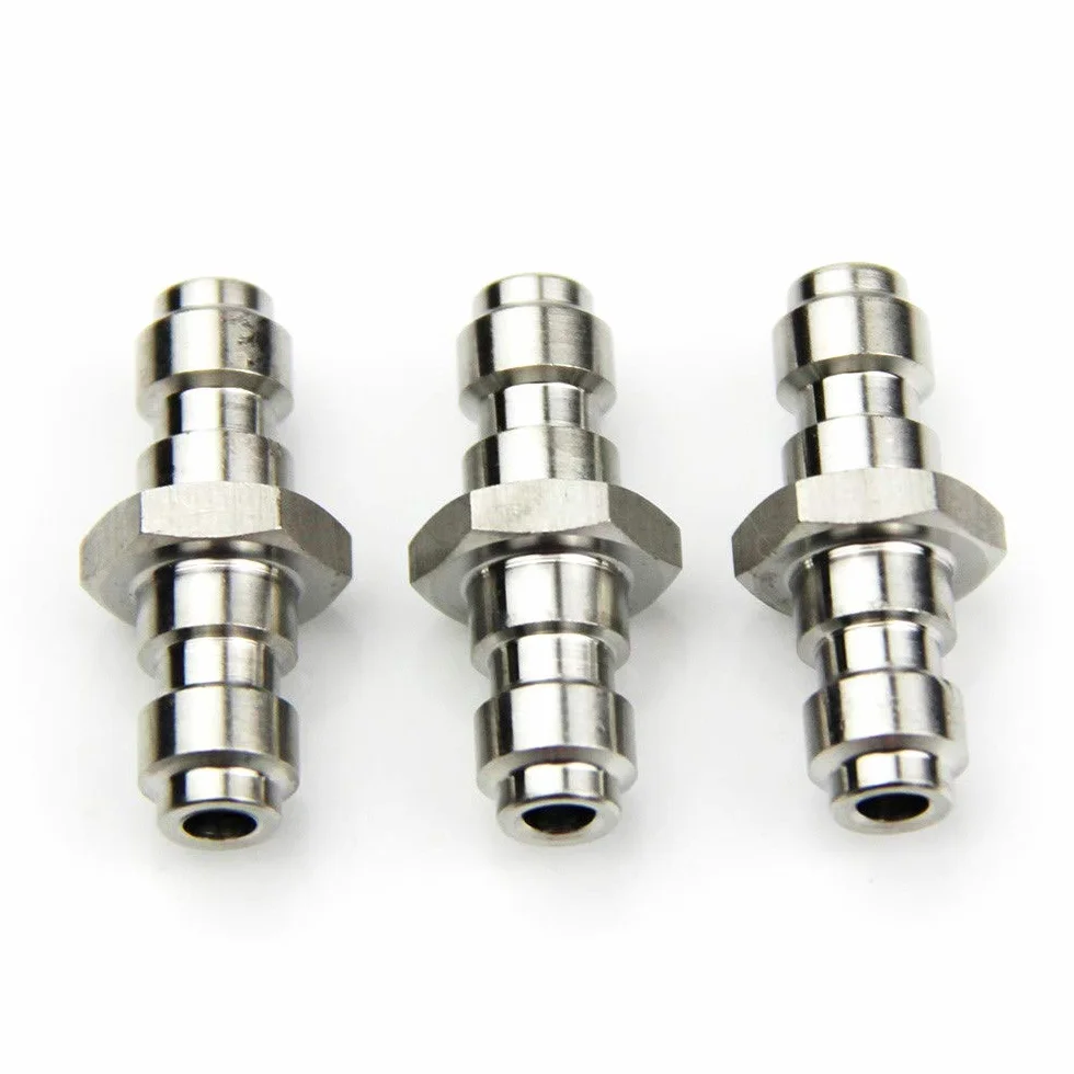 Złączki szybkozłączki ze stali nierdzewnej 30 mm 8 mm 3 sztuki 4500 PSI UP100