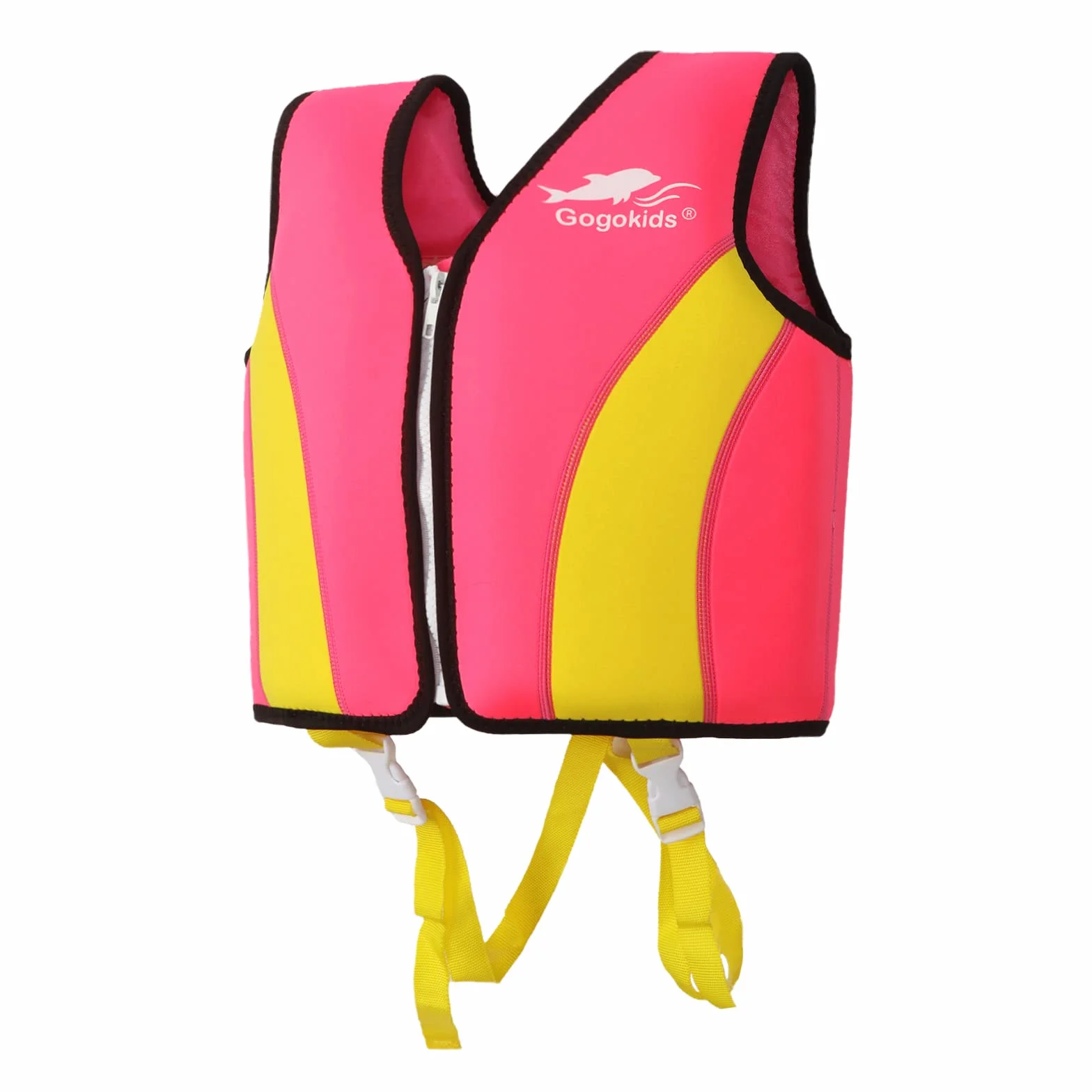 Kinder Schwimmweste Neopren Schwimmen kurtka dla Jungen Mädchen Kleinkind Floation Badeanzug Bademode Schwimmtraining Hilfe z paskami Lernt Schwimmen, 2-3 Jahre