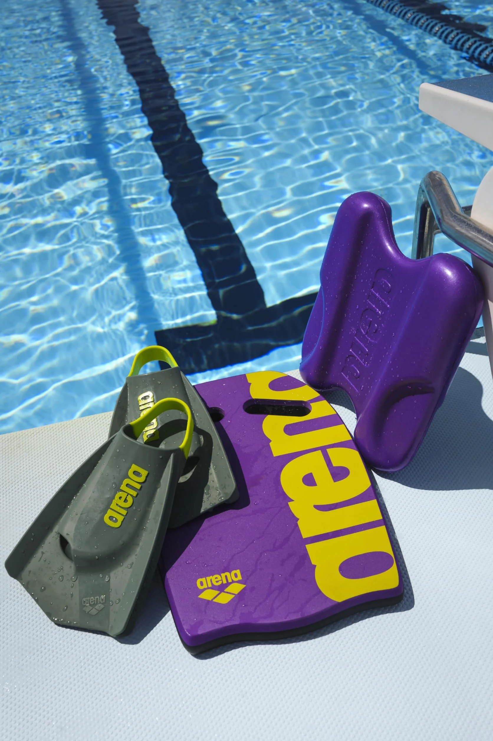 Arena Unisex Adult Powerfin Pro II Płetwy treningowe dla mężczyzn i kobiet silikonowe krótkie ostrze płetwy lewe/prawe dostosowane