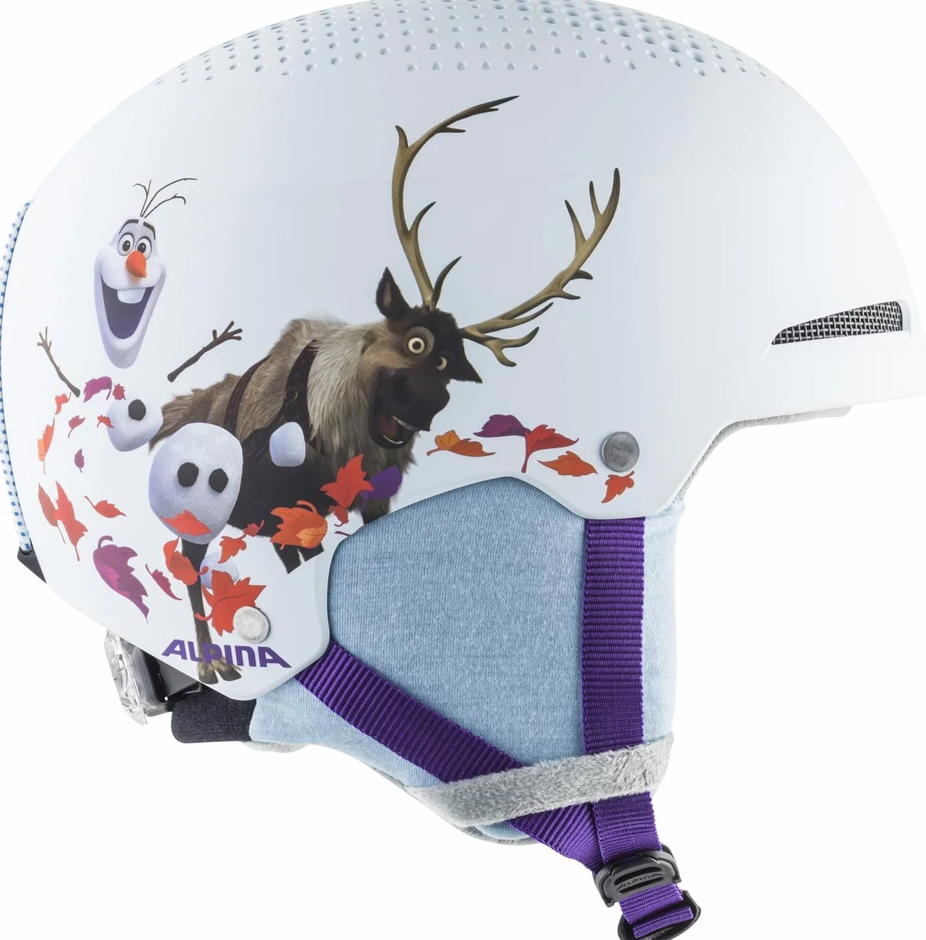 ALPINA Unisex - Dzieci, ZUPO DISNEY SET Kask narciarski