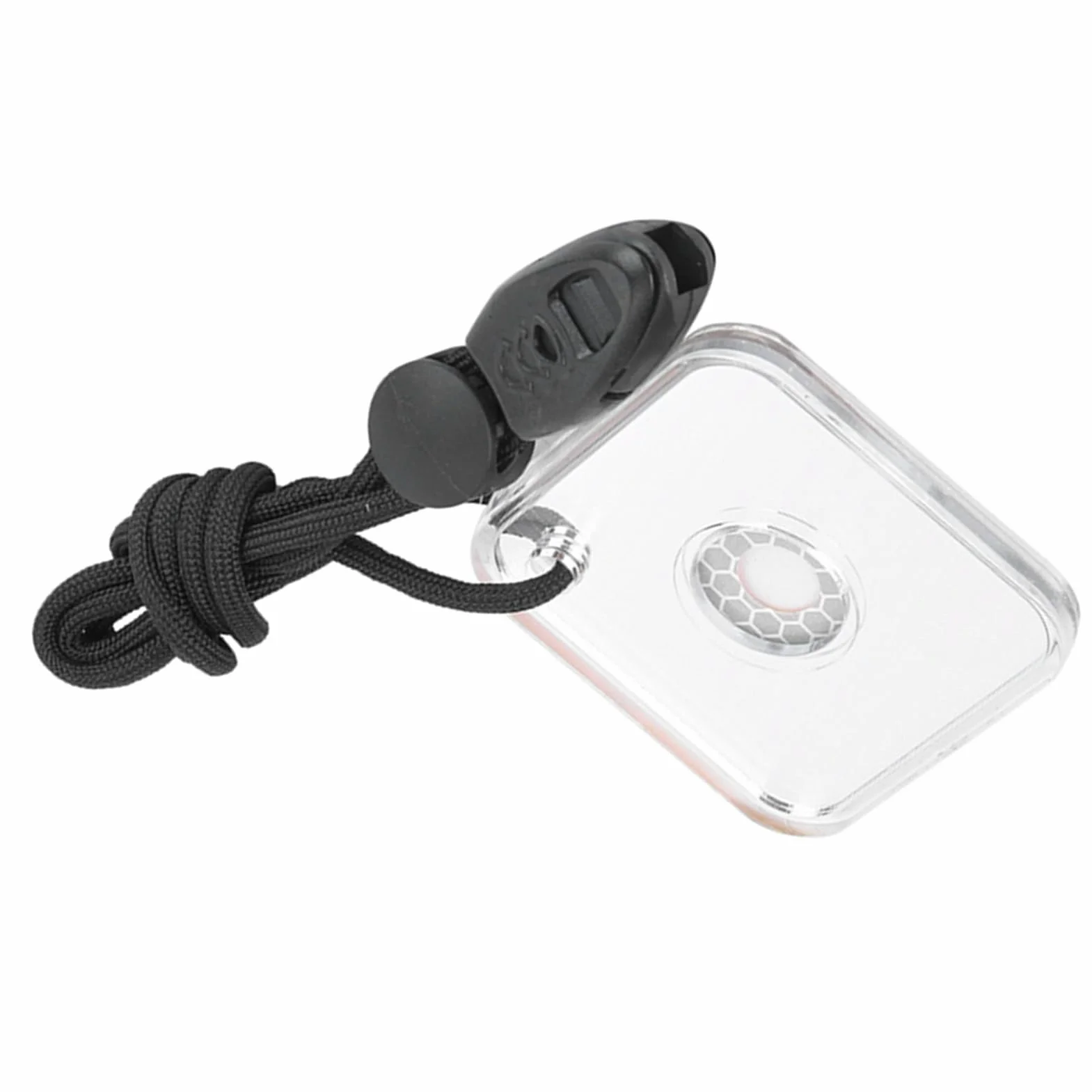 Odblaskowe Lusterko Sygnalizacyjne, Akrylowe Lusterko Odblaskowe do Przetrwania na świeżym Powietrzu Bezpieczeństwo z Gwizdkiem na Smyczy Lusterko Sygnalizacyjne