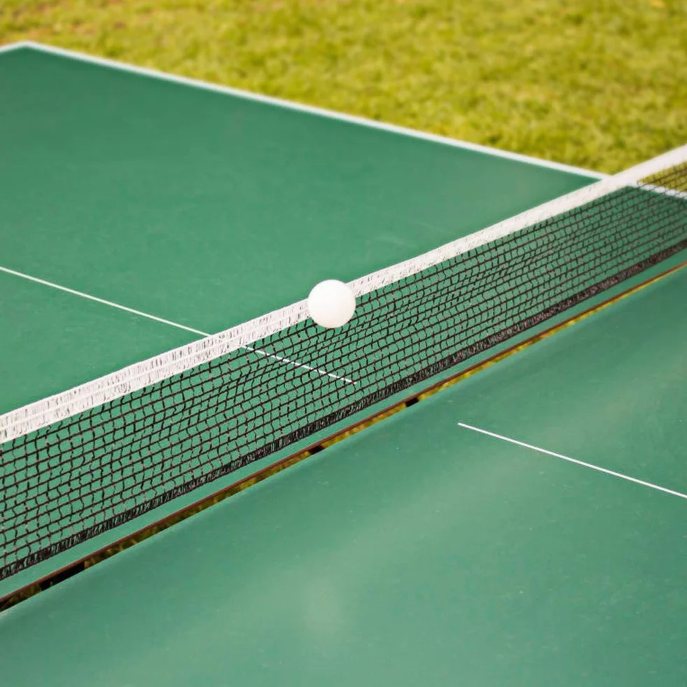 Dilwe Siatka do tenisa stołowego, odporna na zużycie siatka pingpong tenis stołowy zastępcza siatka do zawody na zewnątrz 182 * 15 cm