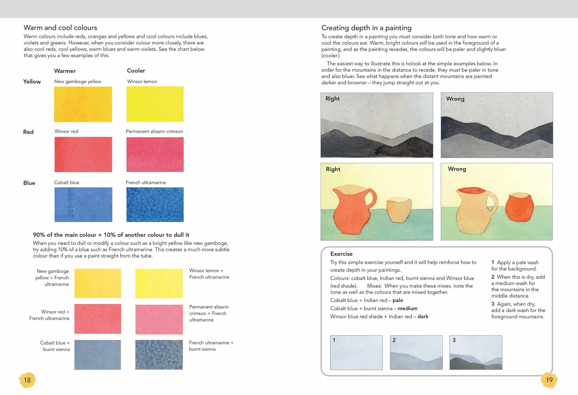 The Colour Mixing Companion: Your No-Fuss Guide to Mixing Watercolour, Acrylics and Oils. with Over 1,800 Swatches
