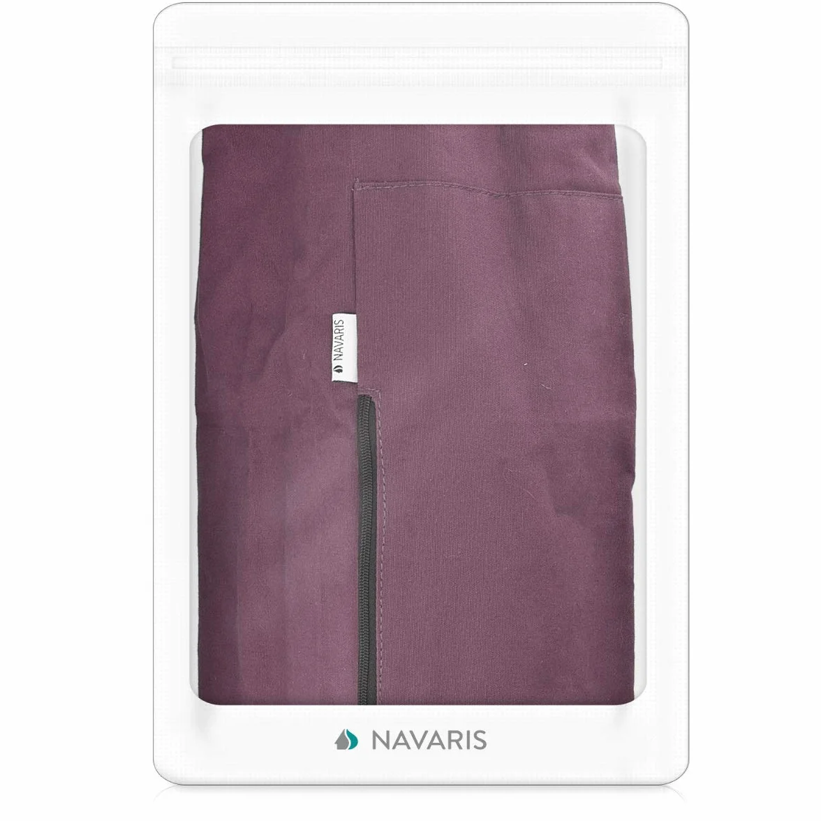 Navaris Torba XXL Mata do Jogi Bawełniana Zamek Błyskawiczny Pasek na Ramię 72 x 29 cm Joga