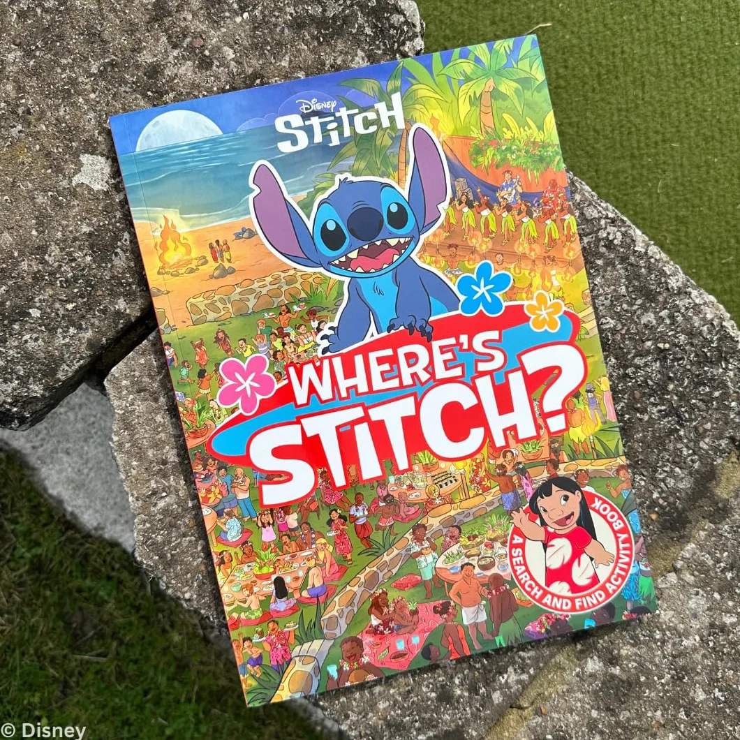 Where's Stitch?: A Disney search-and-find activity book