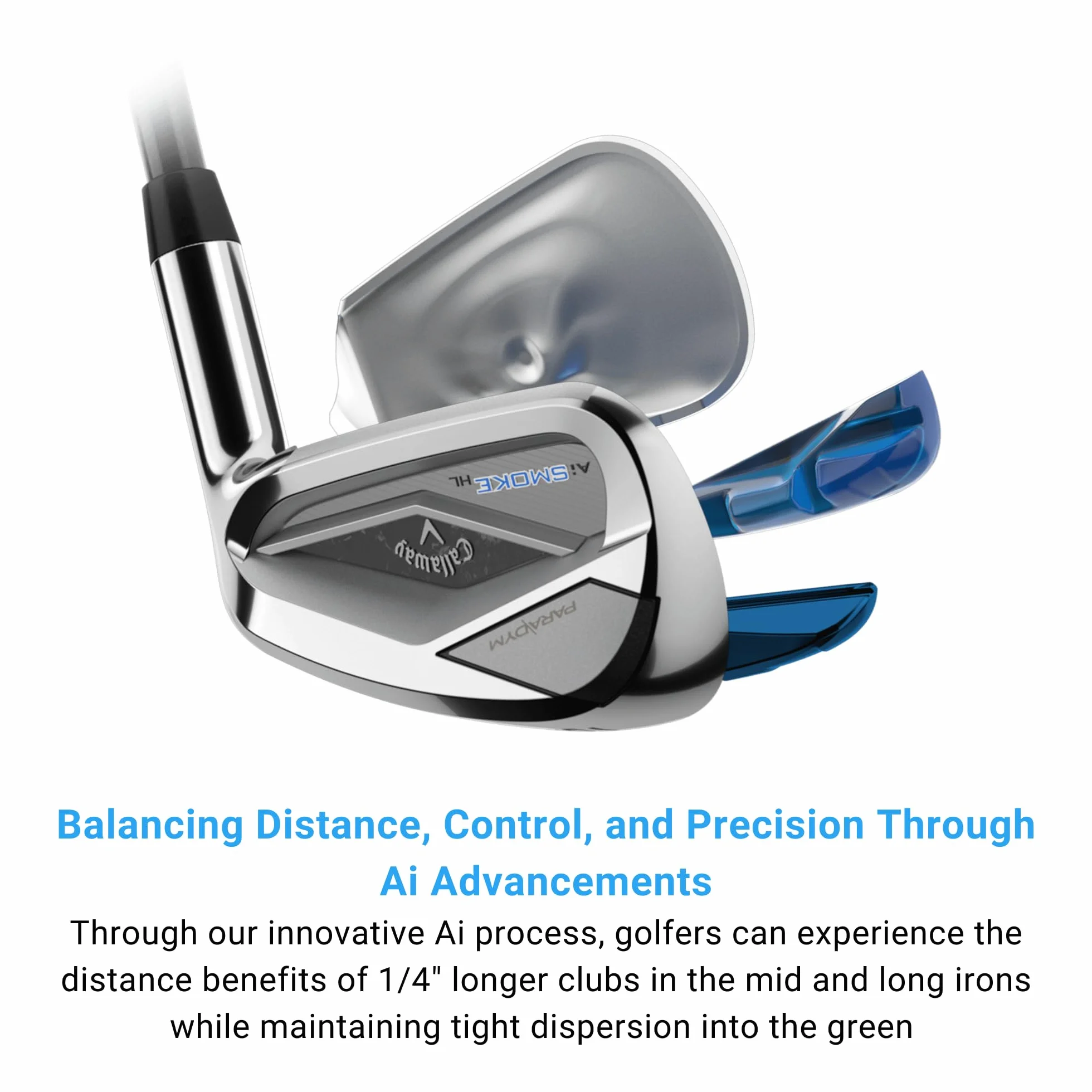 Callaway Golf Paradym AI Smoke High Launch żelazko indywidualne