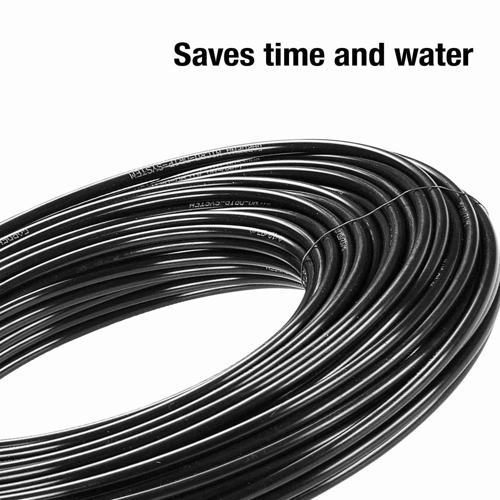 Gardena Micro-Drip system rura rozdzielcza: elastyczna rura doprowadzająca, 4,6 mm (3/16"), do montażu naziemnego i podziemnego, odporna na promieniowanie UV, 50 m (1348-20)