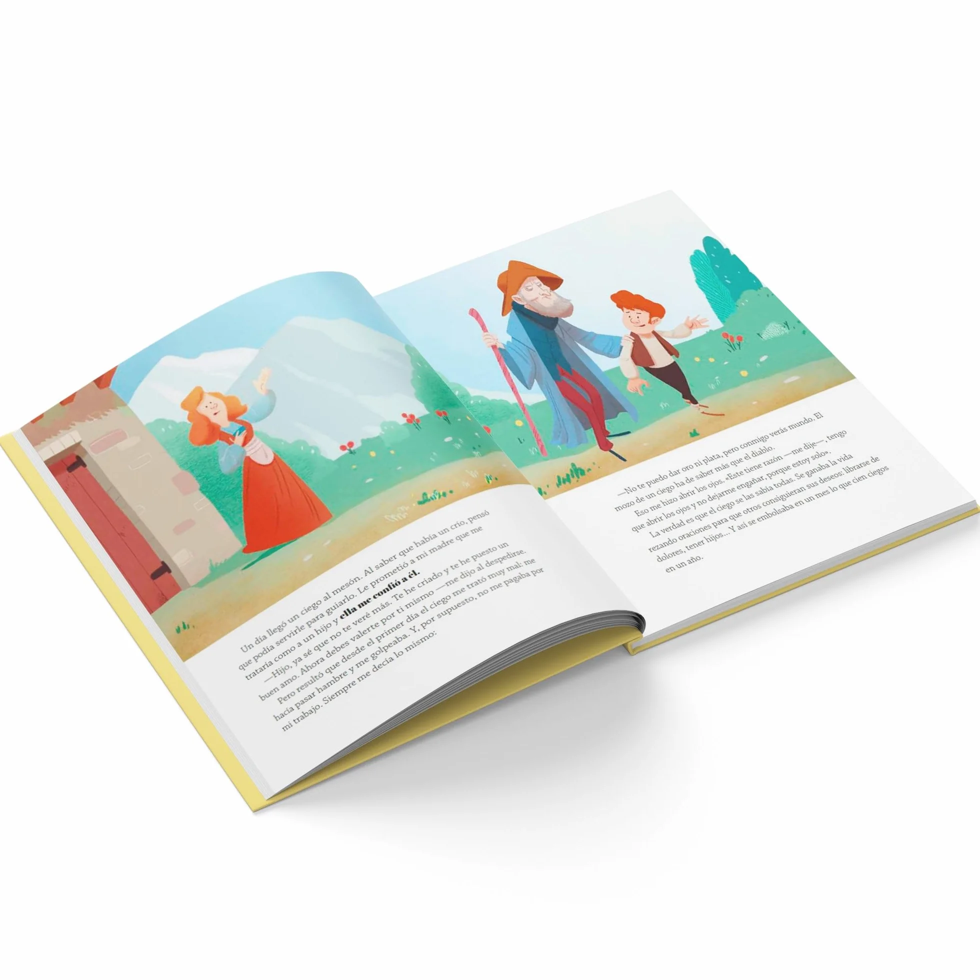 Lazarillo de Tormes: Los grandes clásicos de la historia de la literatura, convertidos en preciosos cuentos para niños y niñas | Para primeros lectores.