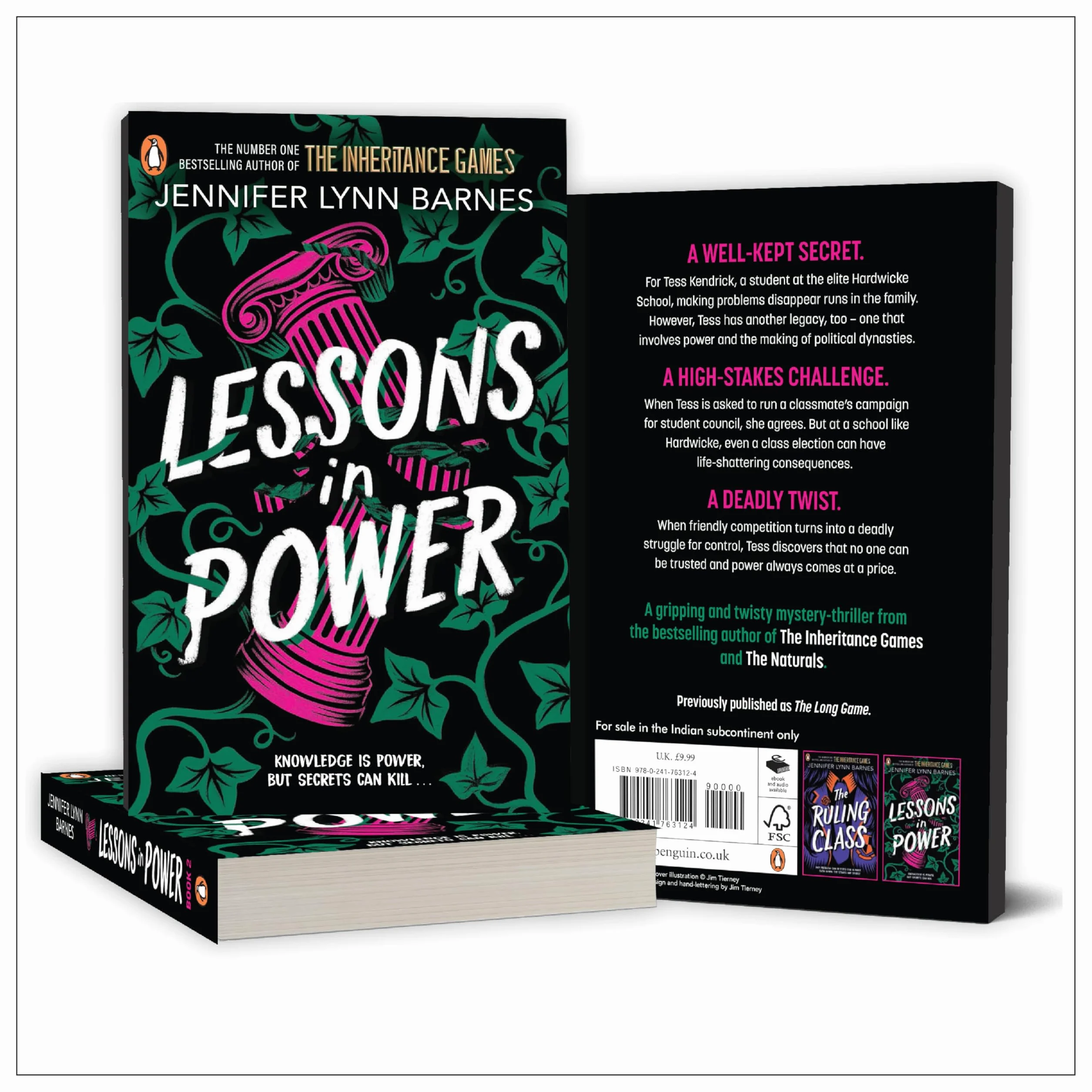 Lessons in Power: Book 2 in the gripping mystery thriller duology from the author of The Inheritance Games