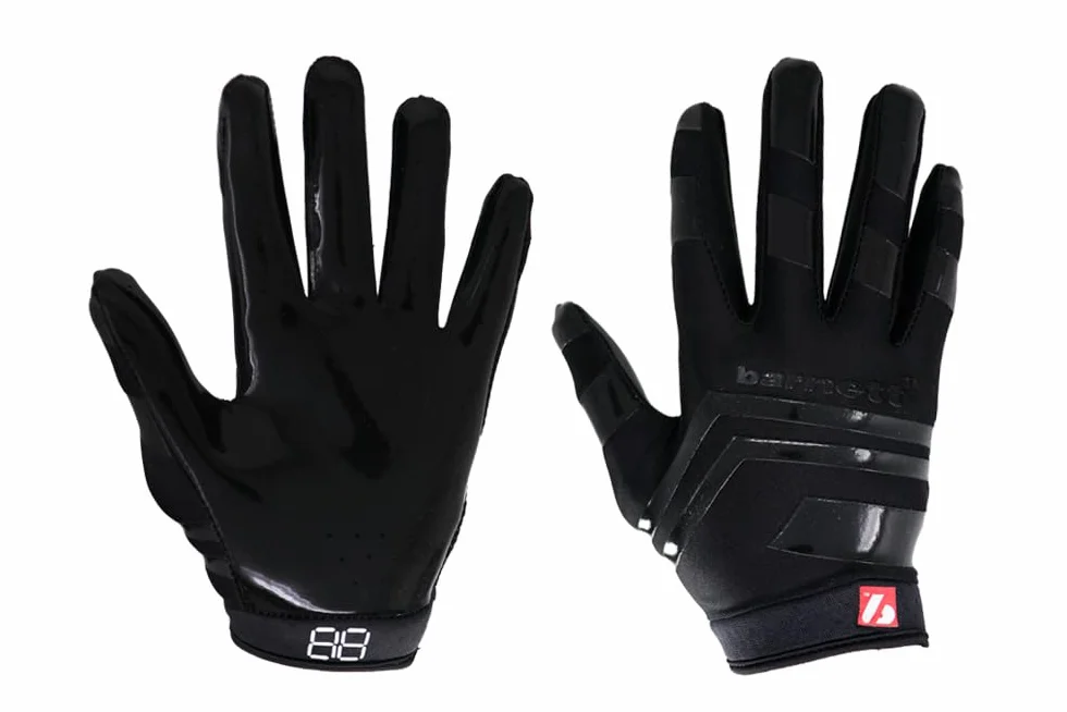 BARNETT FRG-03 Odbiornik rękawice do futbolu amerykańskiego, Pro, czarne