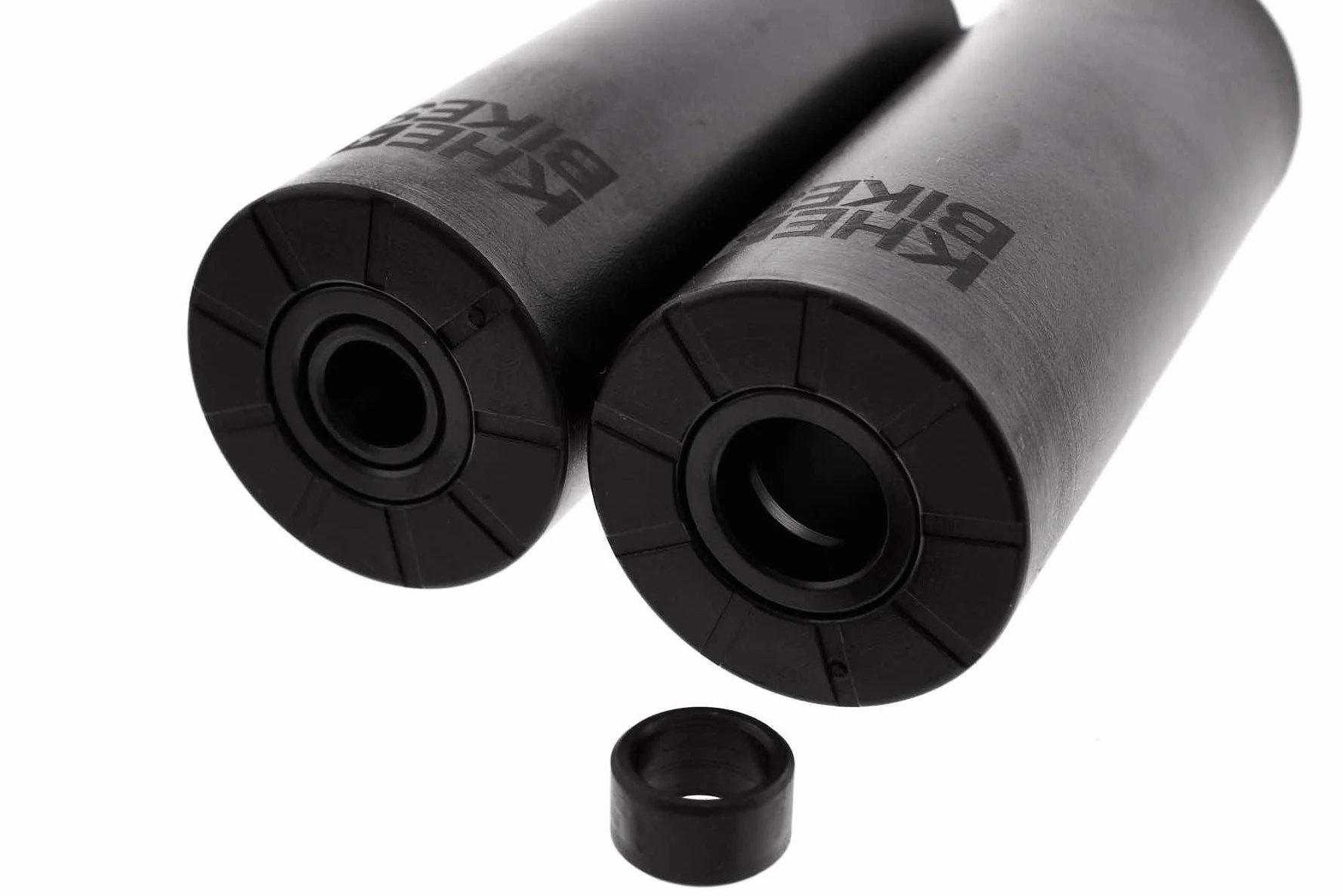 KHE 2ND PRO BMX Pegs CrMo rdzeń z włókna nylonowego 10 mm 14 mm czarny para
