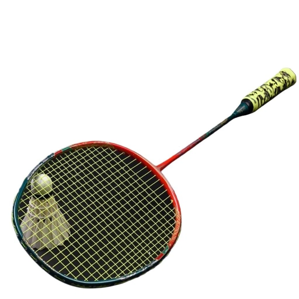 32 Lb Full Carbon Badminton Racket High Pound Small Racket Frame Offensive Secondary Molding Adult Racket
