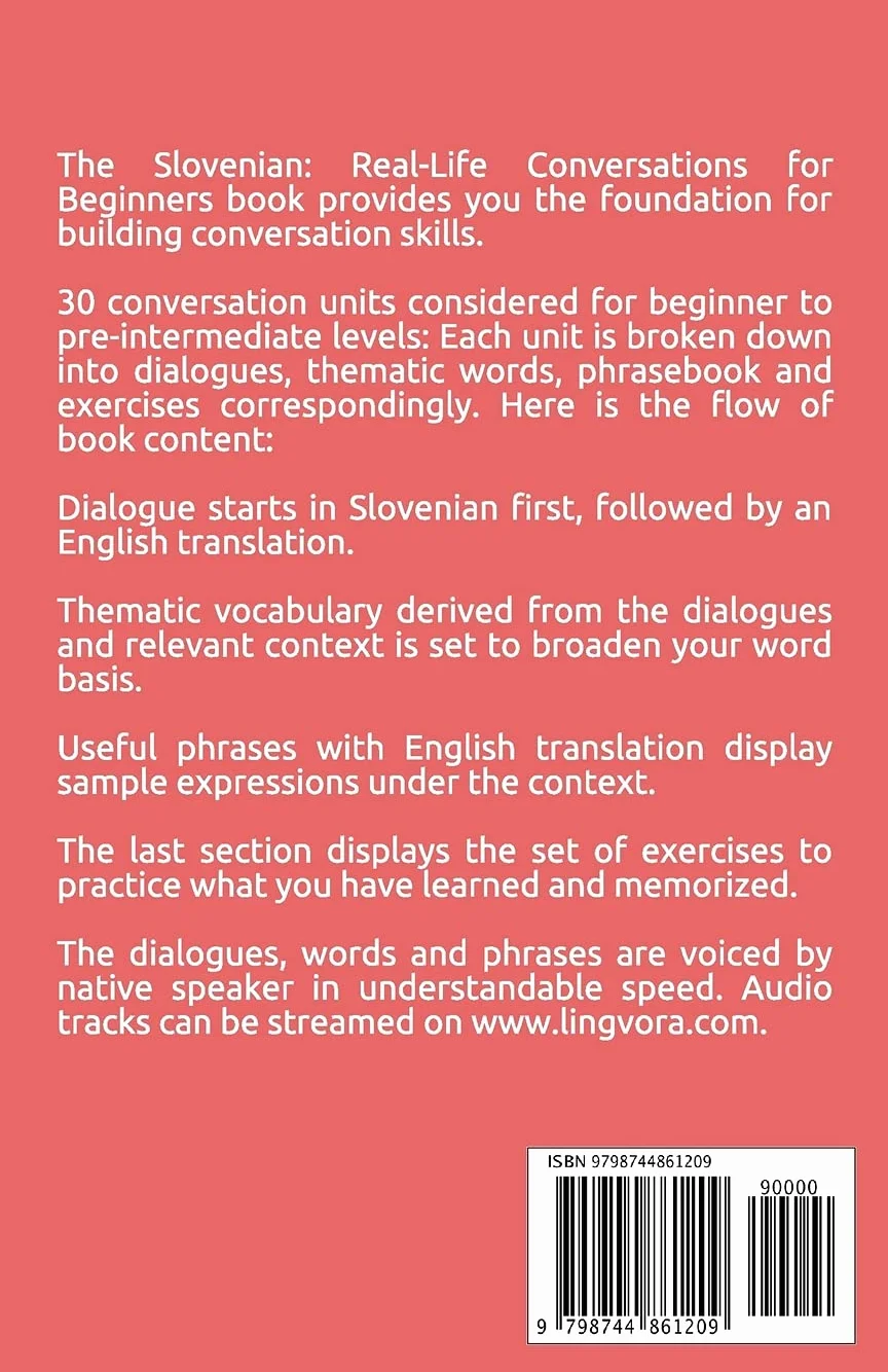 Slovenian: Real-Life Conversations for Beginners (with audio)