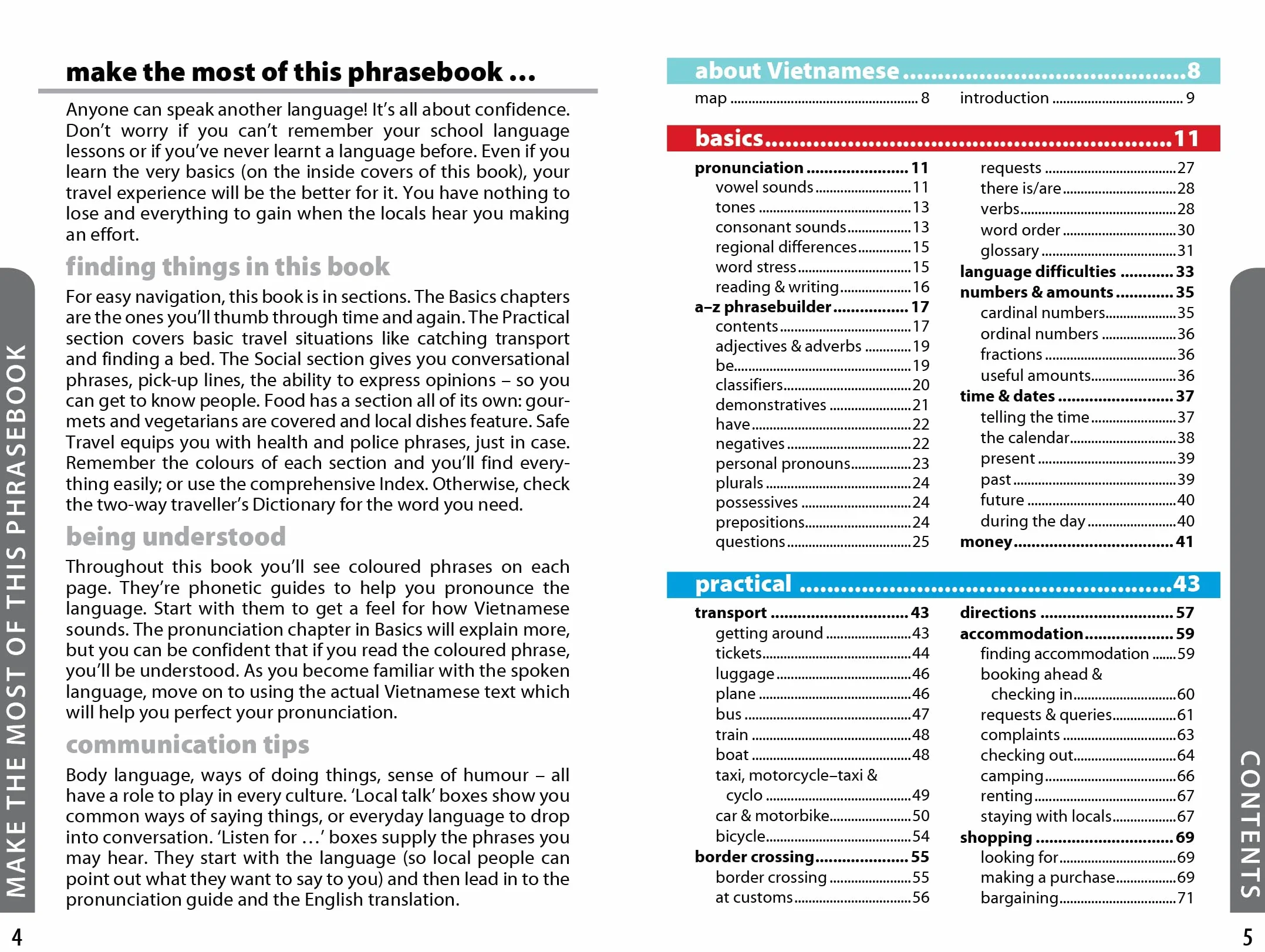Vietnamese Phrasebook & Dictionary 9ed -anglais-