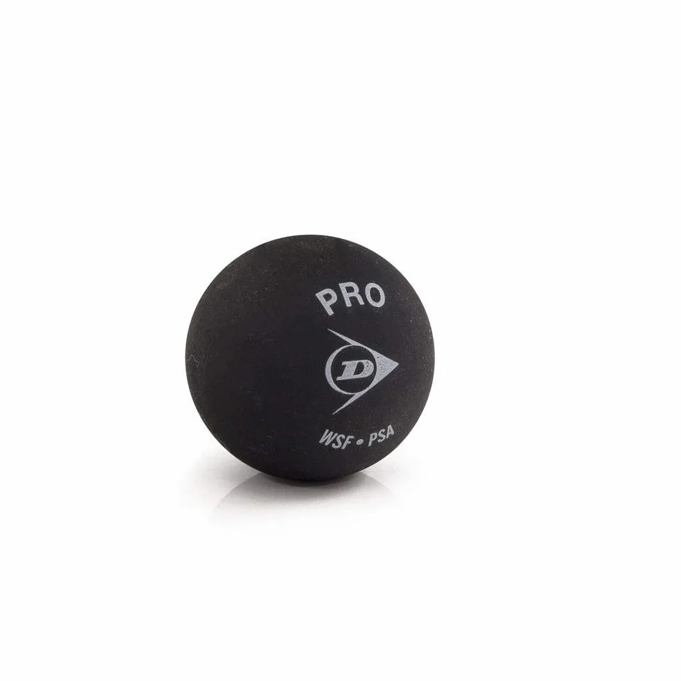 Dunlop D Sb Pro 12X1Bbx 700108A Piłka do Squasha, Czarny, 15 cm