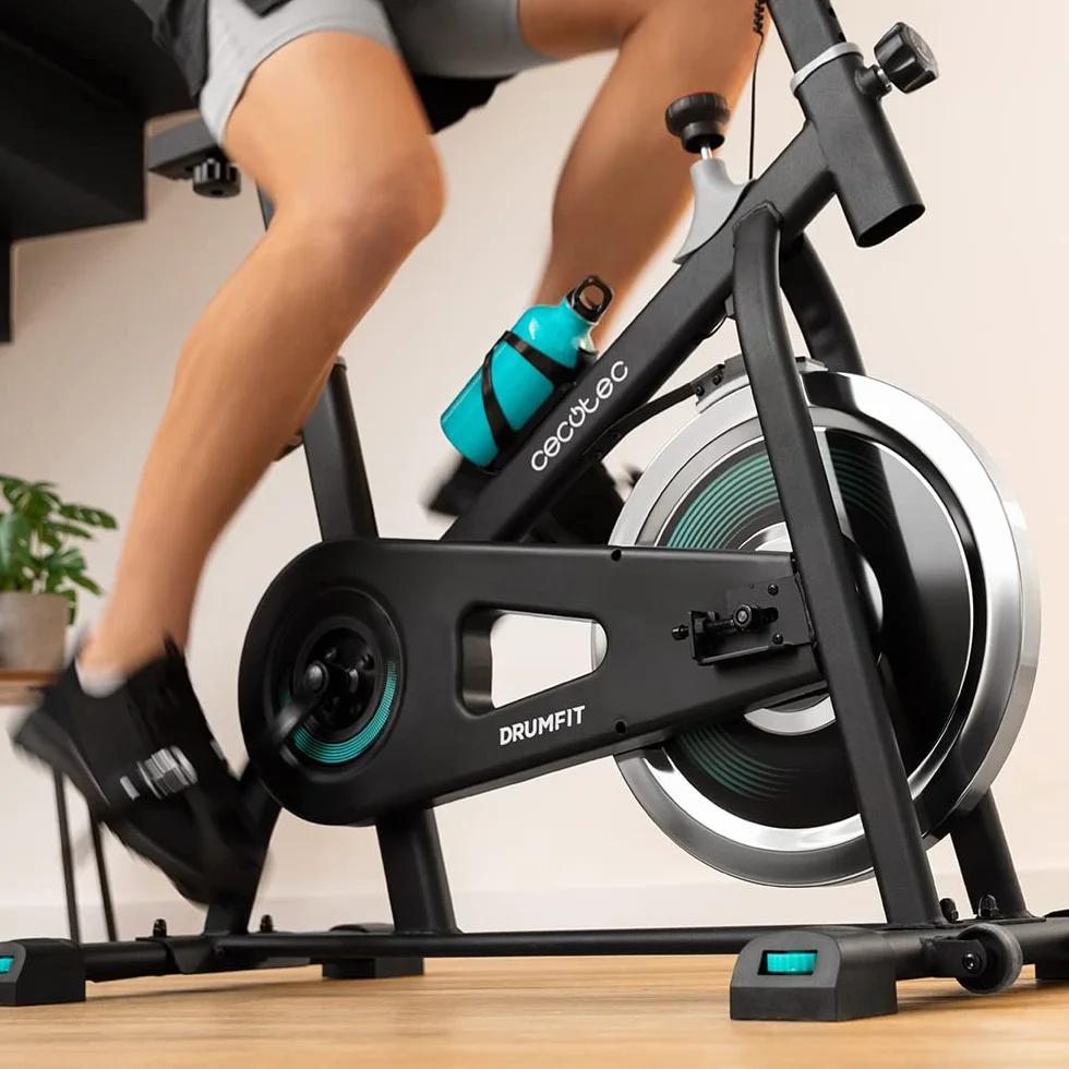 Cecotec DrumFit 6000 Forcis Kryty rower treningowy 6 kg opór ręczny monitor LCD