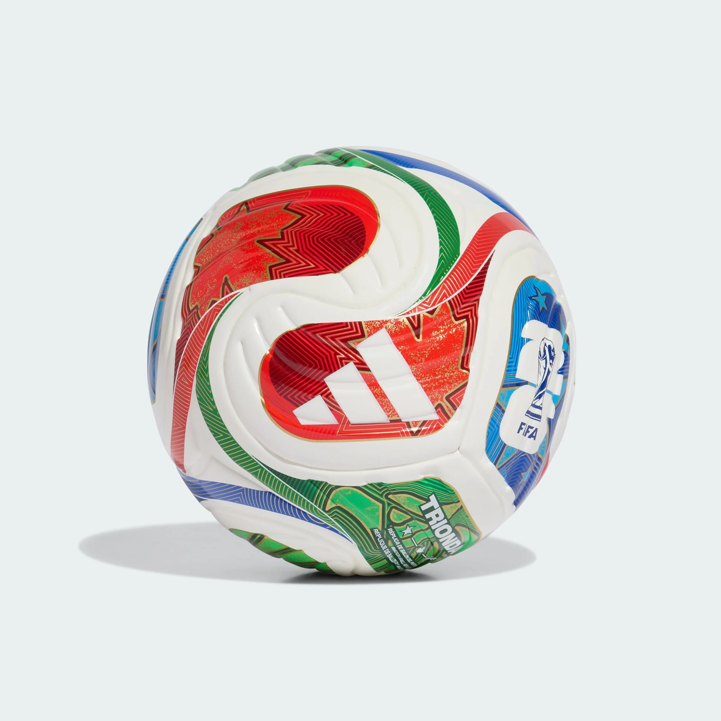 Adidas Mini Trionda 2026 World Cup Unisex Piłka Nożna Biały 1