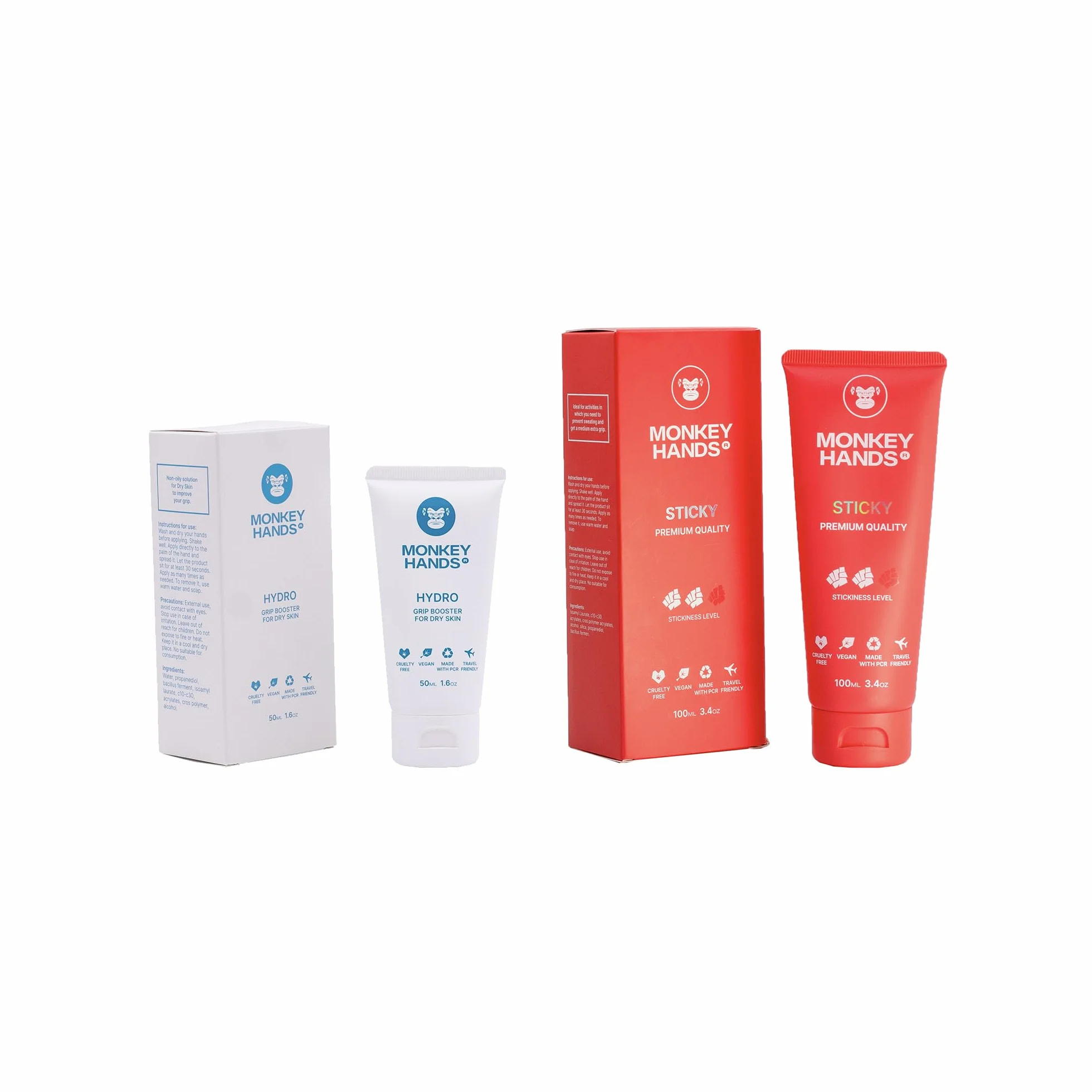 Monkeyhands Grip Booster Hydro Strong Gel Grip Sticky do nawilżania i wzmacniania przyczepności
