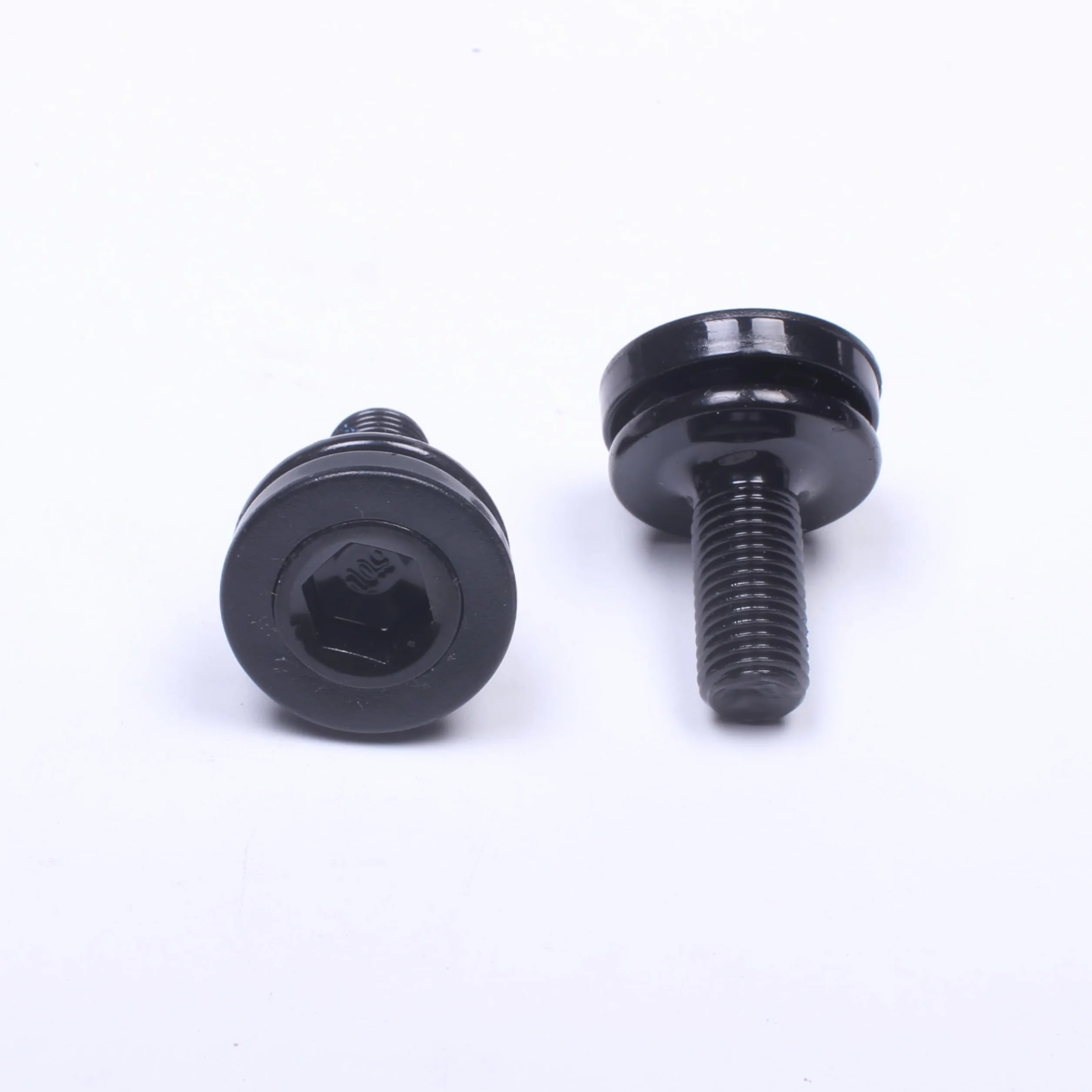 PROWHEEL Śruby mocujące ramię korby sześciokątnej, wrzeciono 8 mm, śruby z kluczem imbusowym, bez zatyczki, sufit, do jazdy na rowerze, oś rowerowa, pasuje do wielu zestawów korbowych rowerowych