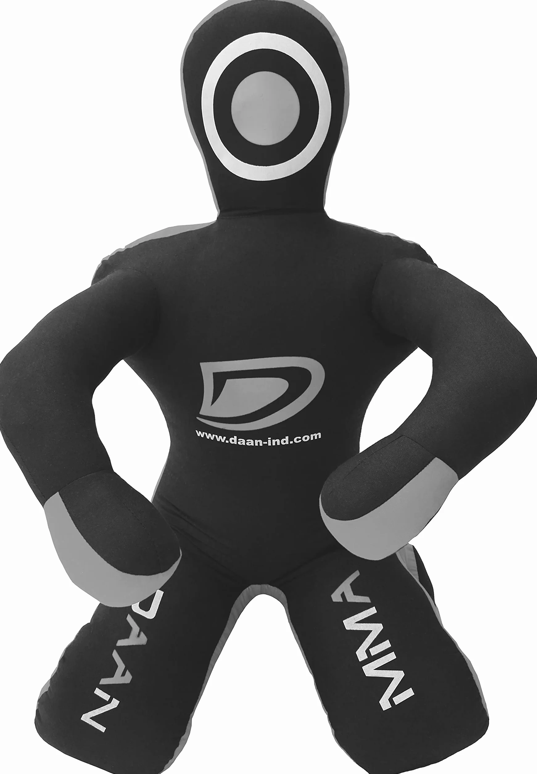 DAAN MMA Grappling Dummy Manekin BJJ 180 cm Czarny/Szary
