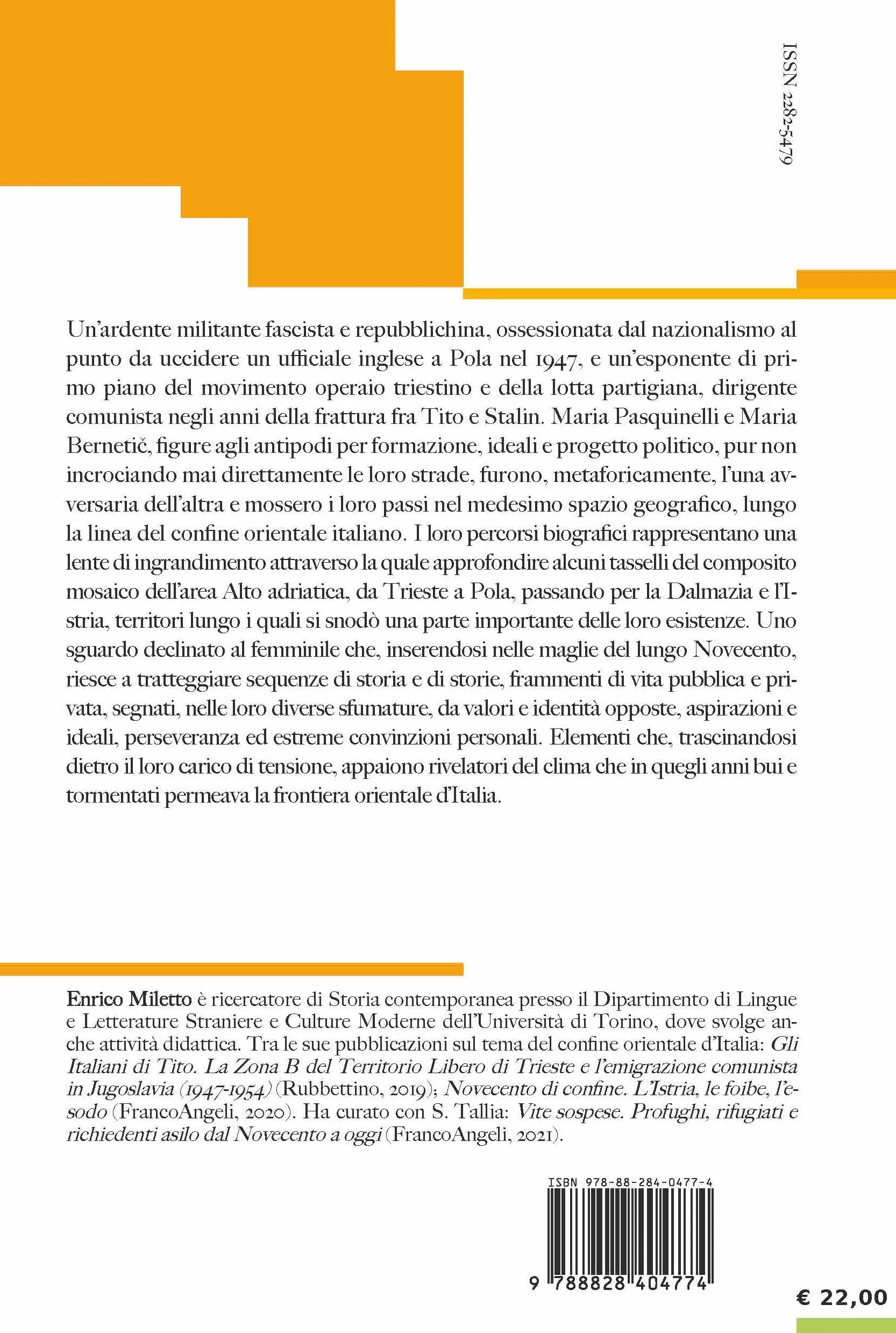 Le due Marie. Vite sulla frontiera orientale d'Italia