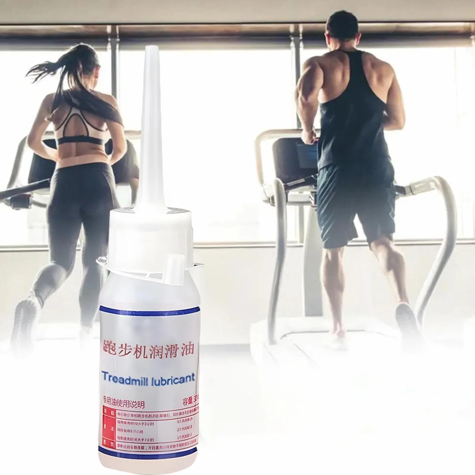 Olej silikonowy do bieżni 30 ml, smar do akcesoriów fitness