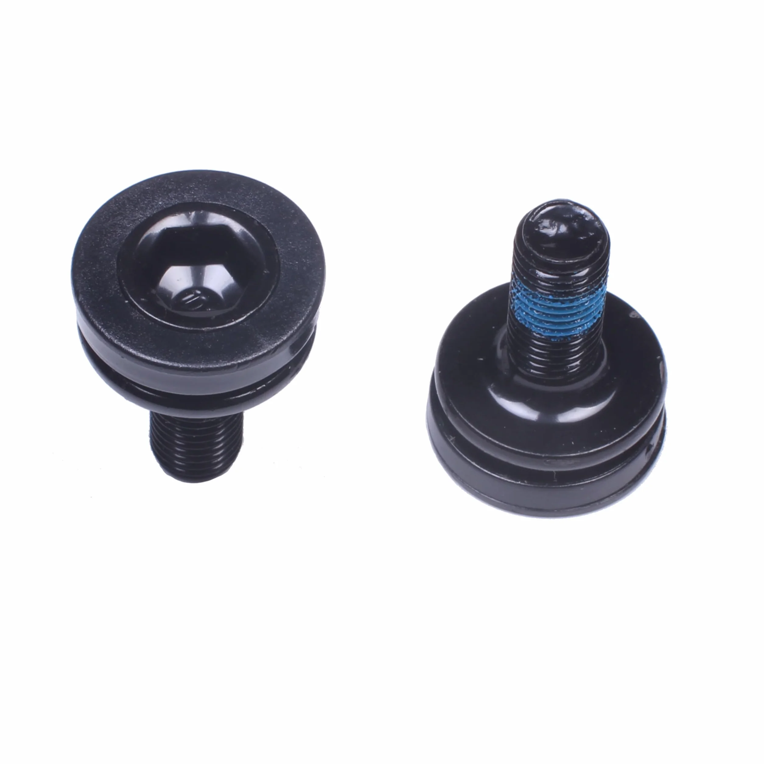 PROWHEEL Śruby mocujące ramię korby sześciokątnej, wrzeciono 8 mm, śruby z kluczem imbusowym, bez zatyczki, sufit, do jazdy na rowerze, oś rowerowa, pasuje do wielu zestawów korbowych rowerowych
