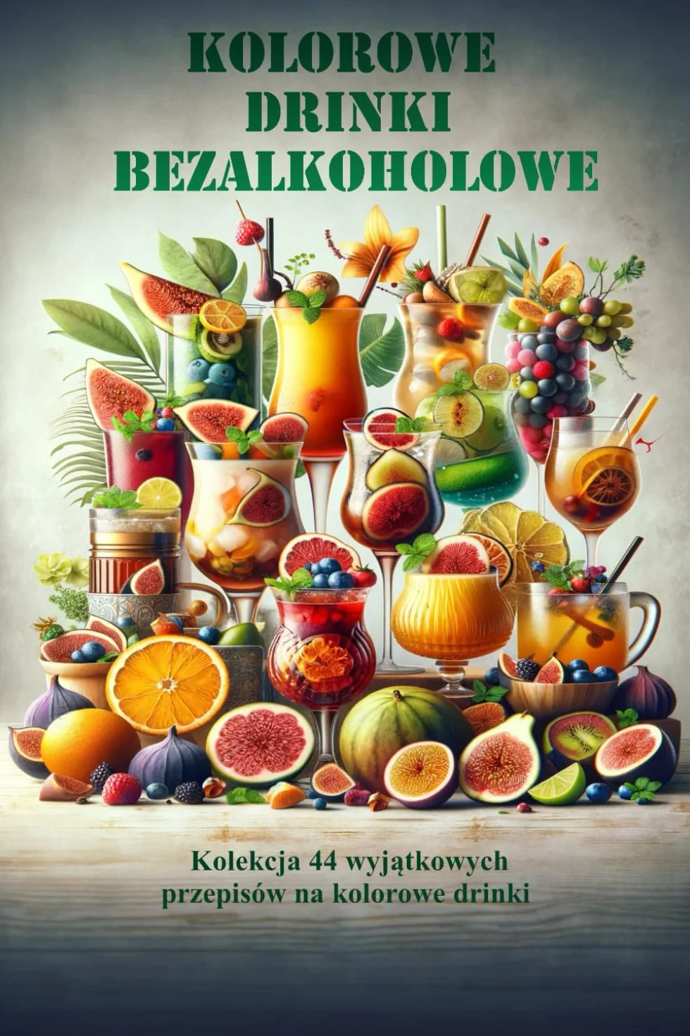 LIMITOWANA EDYCJA | KOLOROWE DRINKI BEZALKOHOLOWE | 44 PRZEPISY NA OWOCOWE KOKTAJLE | IDEALNE NA KAŻDĄ OKAZJĘ