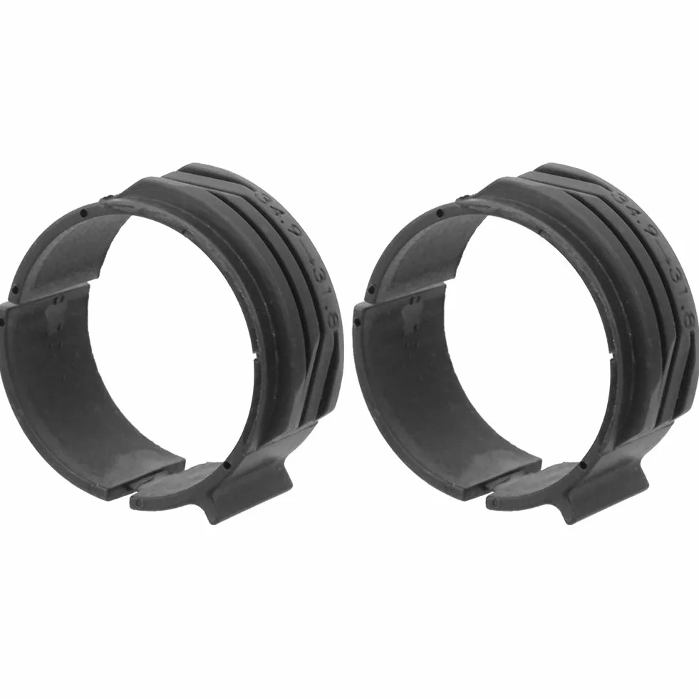Przerzutka Przednia Shim 28.6 Adapter Przerzutki Przedniej Plastik 2 szt. Bike Przerzutka Przednia Konwersja Shim Rower Górski 34,9 Mm do 31,8 Mm