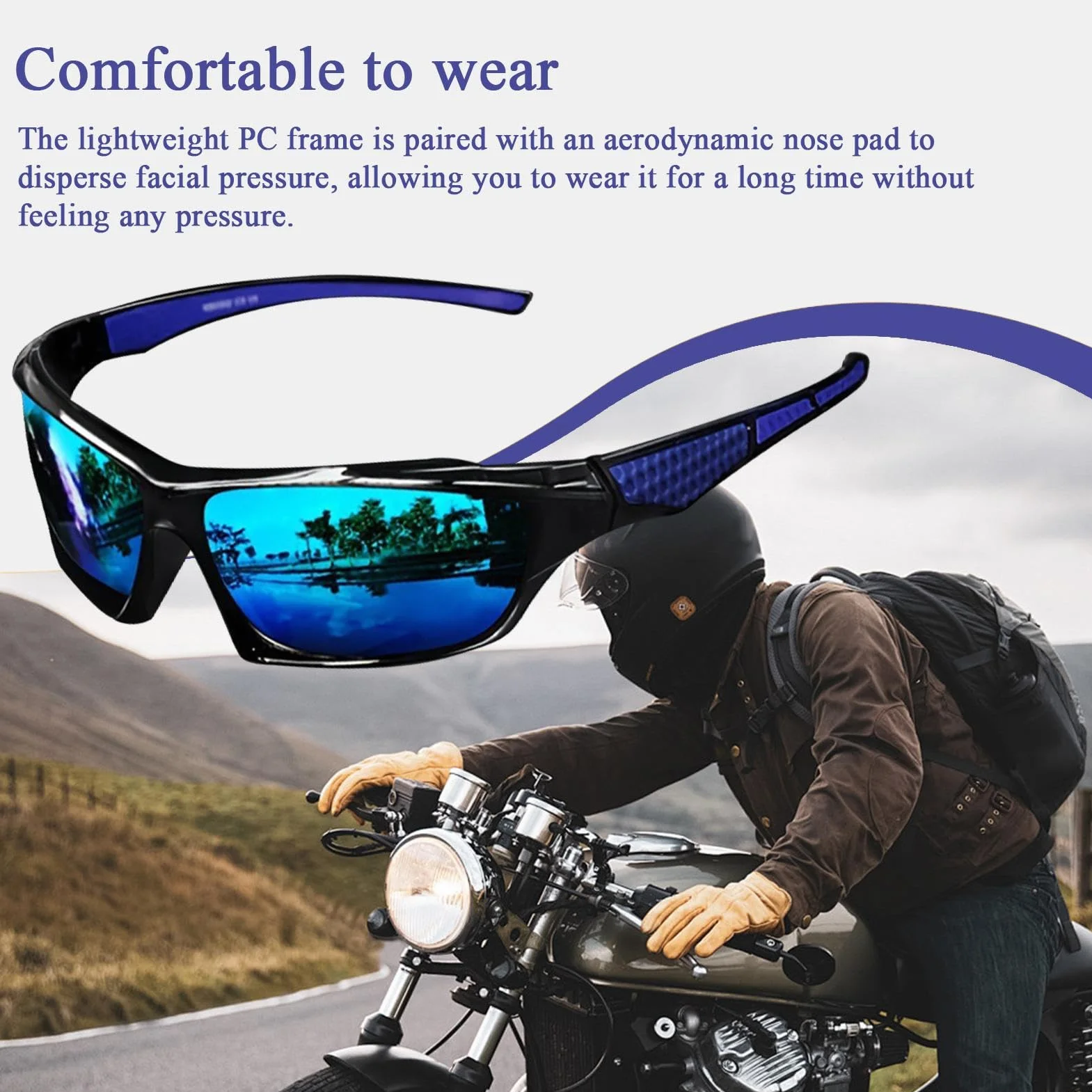 Polaryzacyjne okulary przeciwsłoneczne męskie, retro sportowe polaryzacyjne okulary przeciwsłoneczne, okulary przeciwsłoneczne unisex, ultralekkie odcienie, ochrona prostokątna, sport do jazdy na