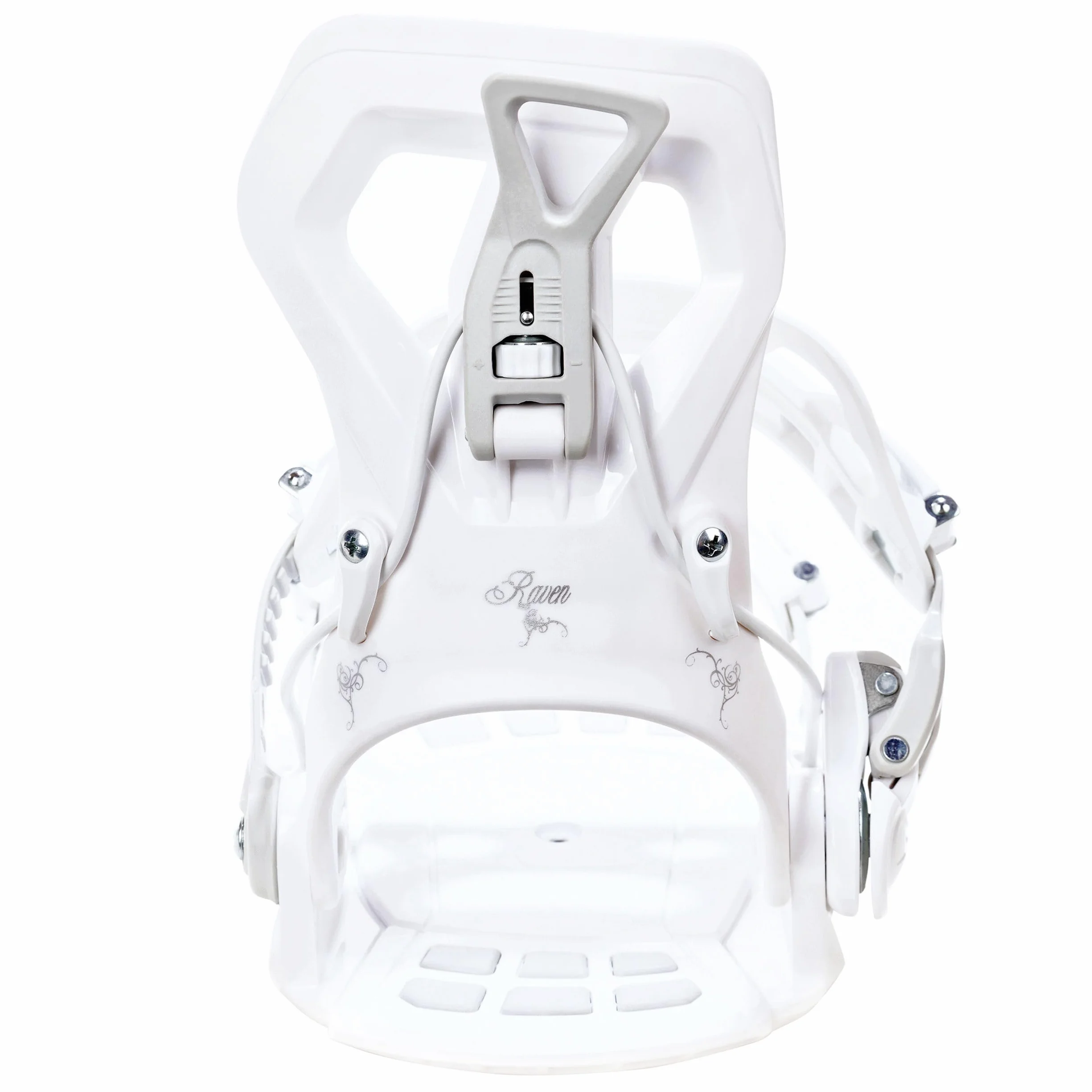 RAVEN Wiązanie snowboardowe Fastec FT360 (M, białe)