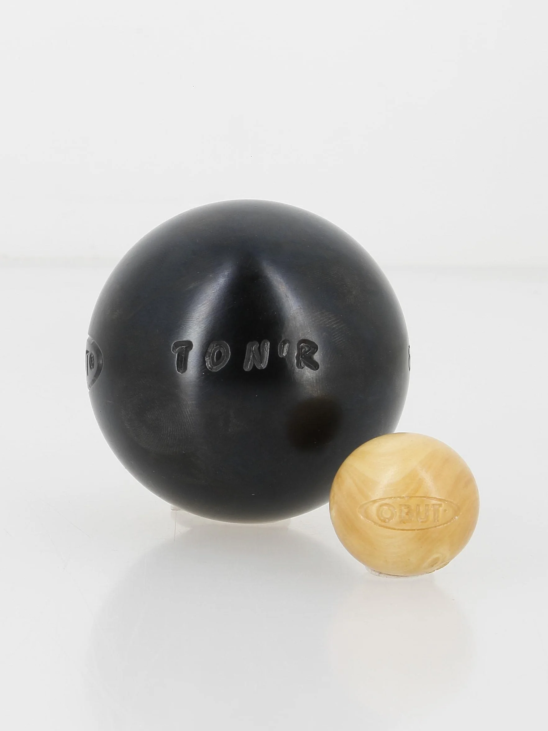 Obut Ton.r Tendre 76 mm Kulki petanque Czarne