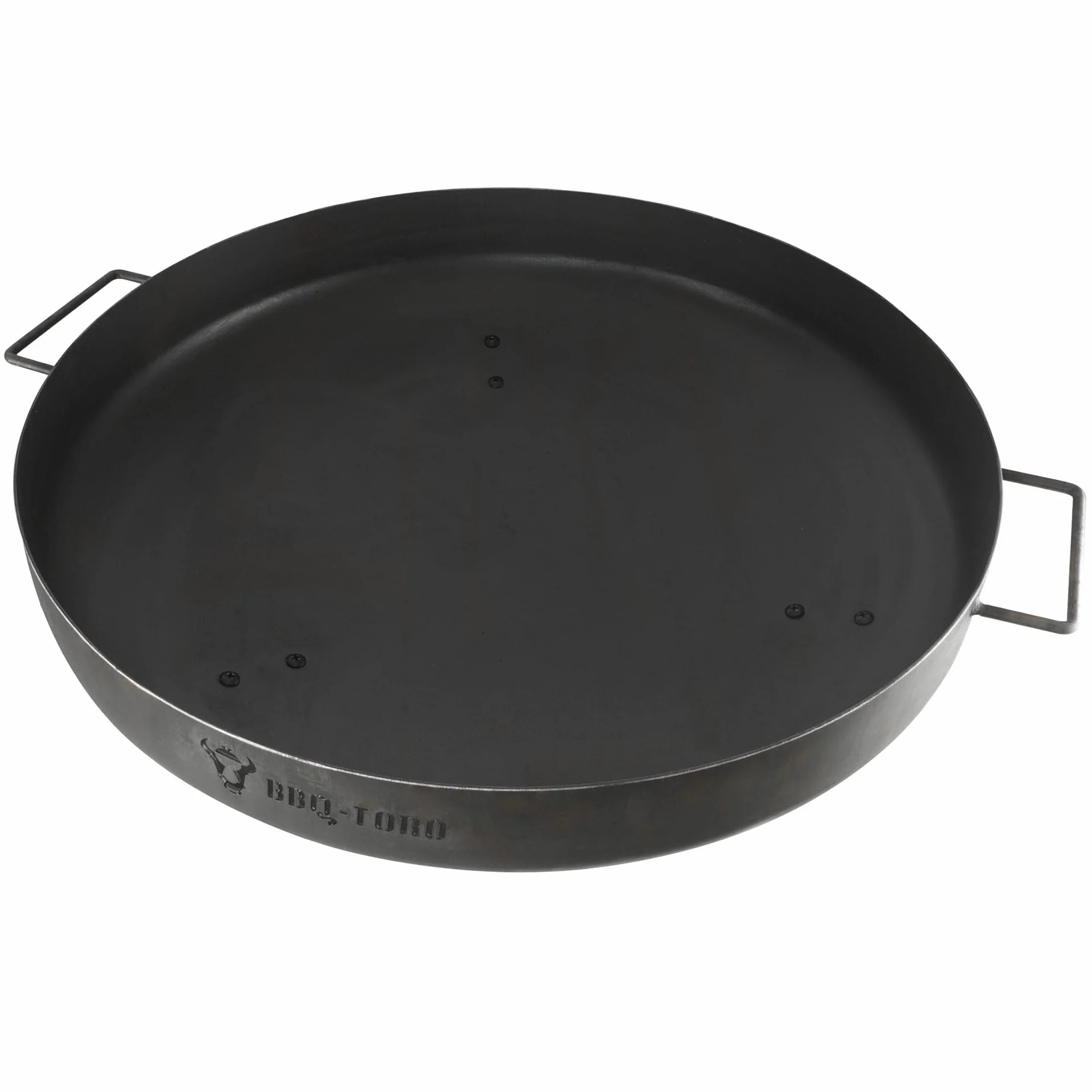 BBQ-Toro palenisko Ø 70 cm | Czarne | Ognisko na zewnątrz z TRZYMI nogami i dwoma uchwytami | Paleniska do ogrodu, palenisko, Garden Fire Pit, misa ogniowa, palenisko ogrodowe