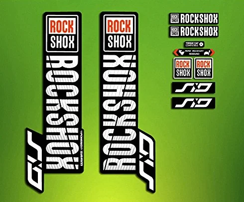 Rock Shox SID 2018 elx69 naklejki na widelec MTB