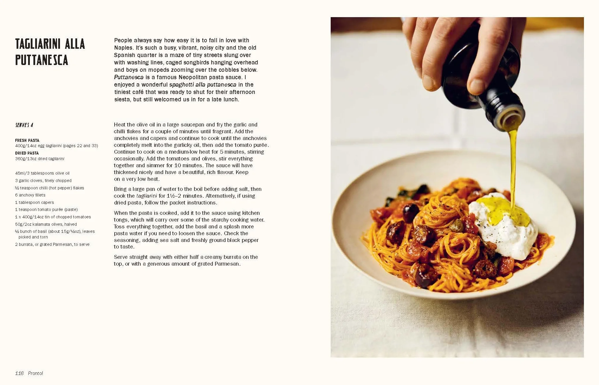Pasta Pronto: Simple, Speedy Recipes to Make Again & Again