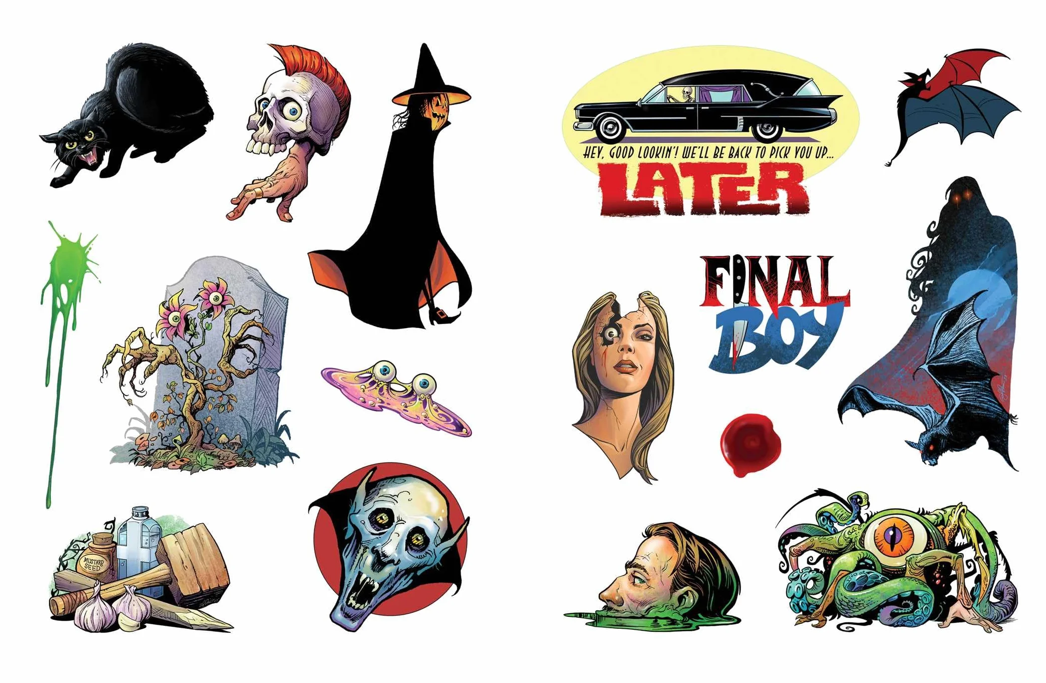 The Extreme Horror Sticker Book: 500+ Stickers to Keep You Up at Night