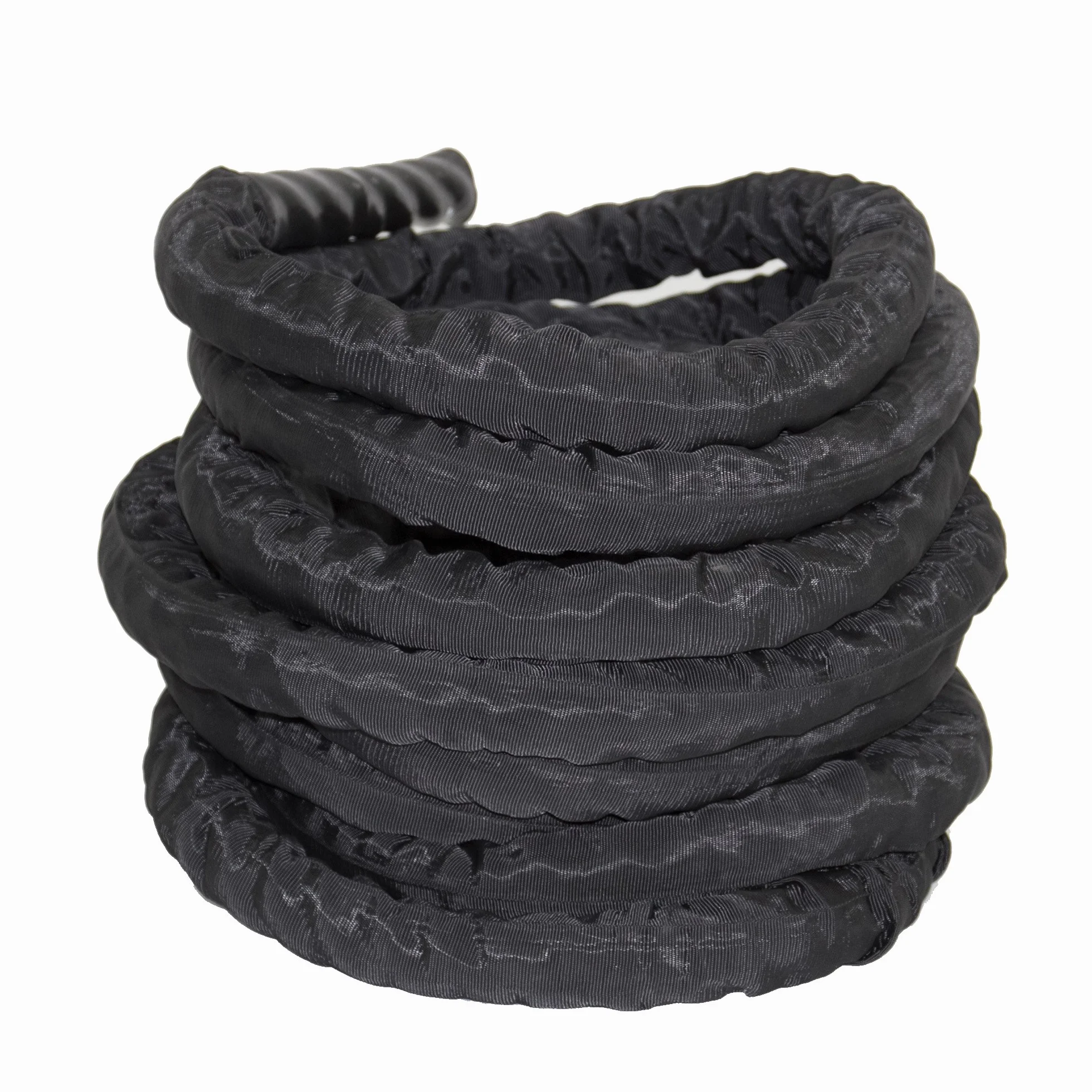 POWRX Battle Rope lina treningowa z powłoką, w zestawie trening I Ø 38 lub 50 mm I linka treningowa linka sportowa lina treningowa lina treningowa lina treningowa lina fitness I różne długości I uchwyt ścienny opcjonalnie