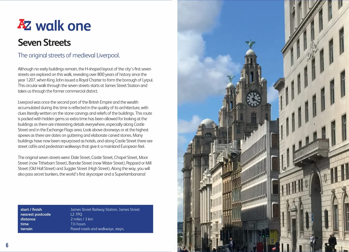 A -Z Liverpool Hidden Walks: Discover 20 routes in and around the city