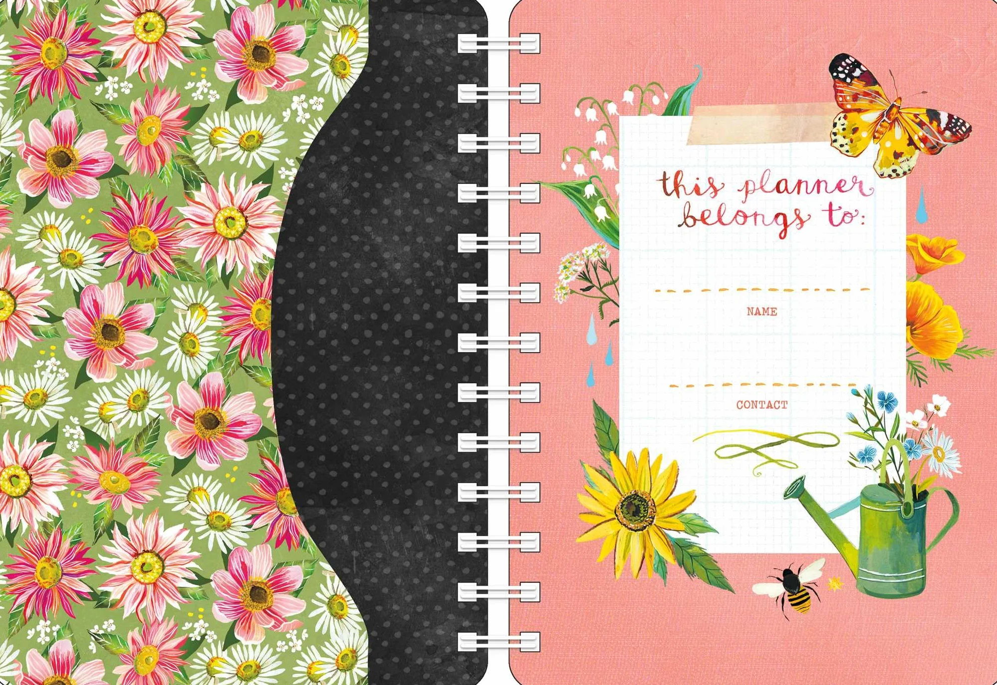Katie Daisy 2026 Weekly Planner Calendar: Bloom & Grow