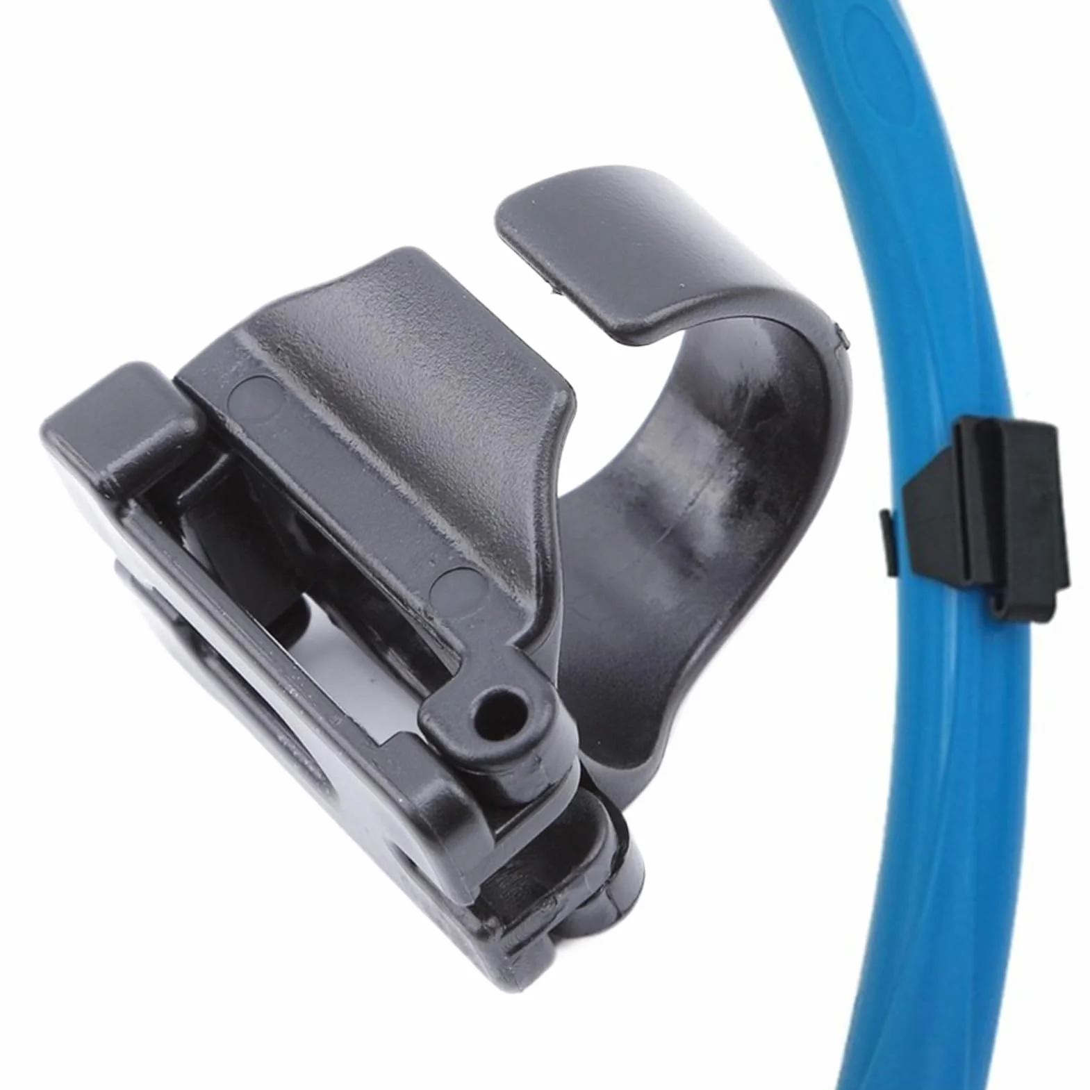 Snorkeling Automatic Buckle Goggle, Snorkel Keeper Clip Replacement, Lightweight with Compact Snorkeling Equipment for Underwater Exploration and Secure Mask Attachment
