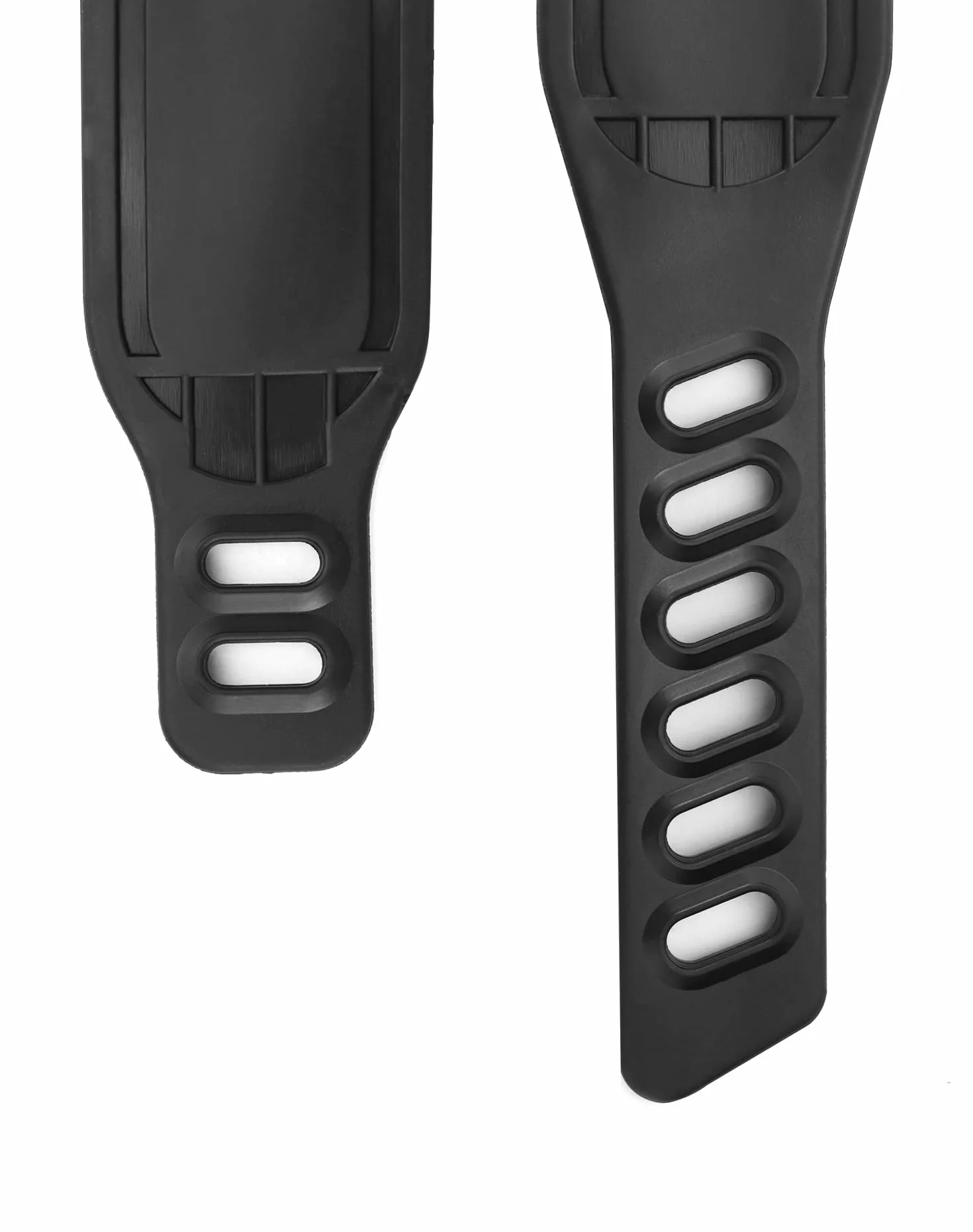 QWORK® 2 pary pasków na pedały roweru treningowego, uniwersalne paski na pedały, regulowana długość do rowerów spinningowych, roweru treningowego, domu lub siłowni