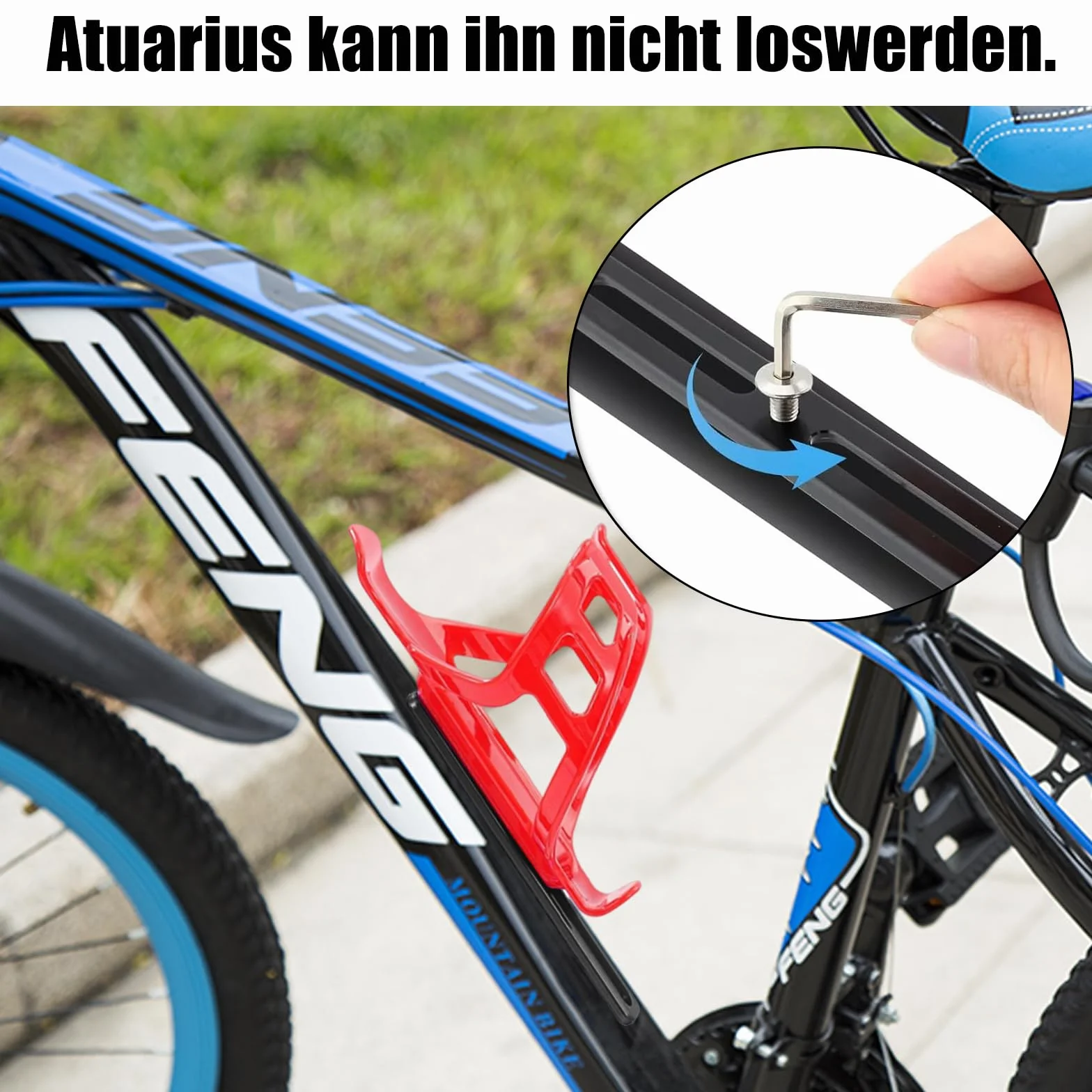 Adapter do rowerowego uchwytu na butelki, 2 sztuki, uchwyt na butelkę, podstawa montażowa koła B, regulowany uchwyt klatki do małych geometrii ramy, do rowerów MTB, wyścigowych, górskich