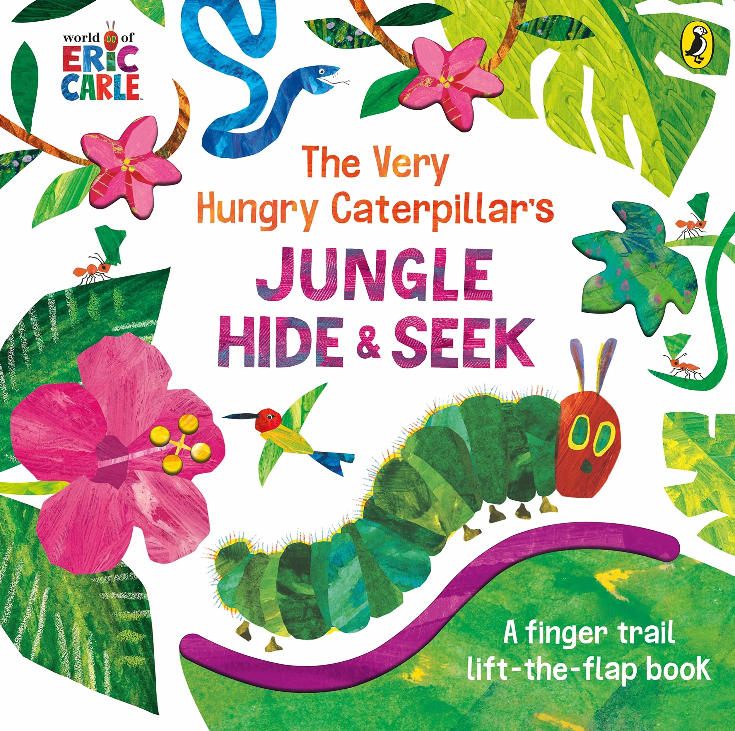 The Very Hungry Caterpillar's Jungle Hide and Seek: A Finger Trail Lift-the-Flap Book
