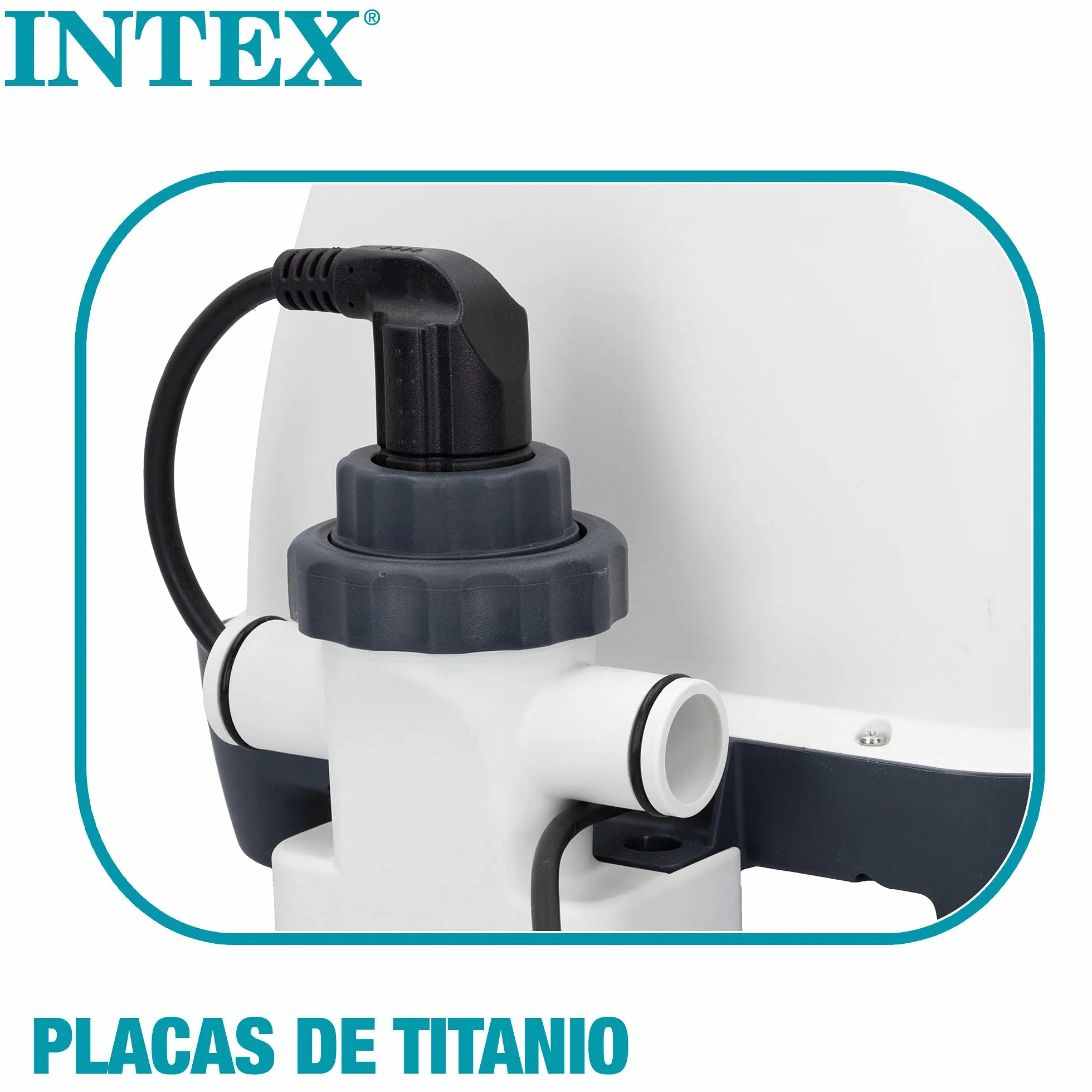 Intex System Słonej Wody, Szary/Biały, 230 V
