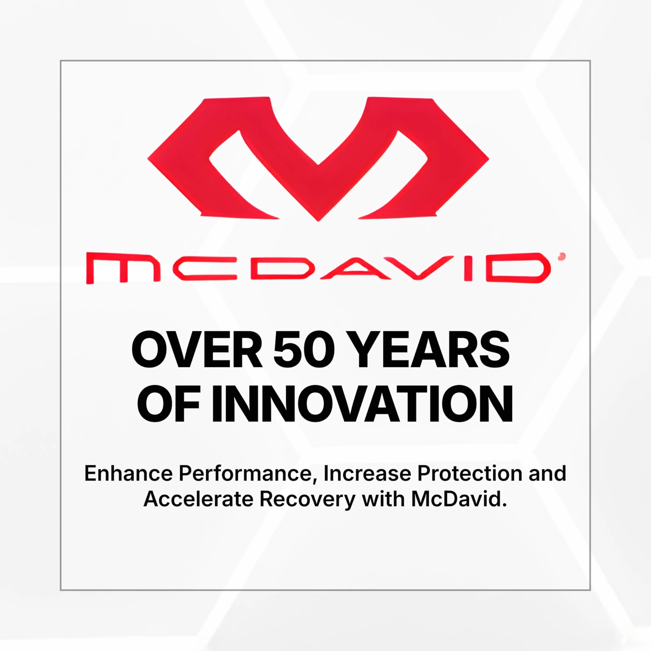 McDavid 6446R Hexpad mankiet kompresyjny na kolana ochraniacz unisex dla dorosłych