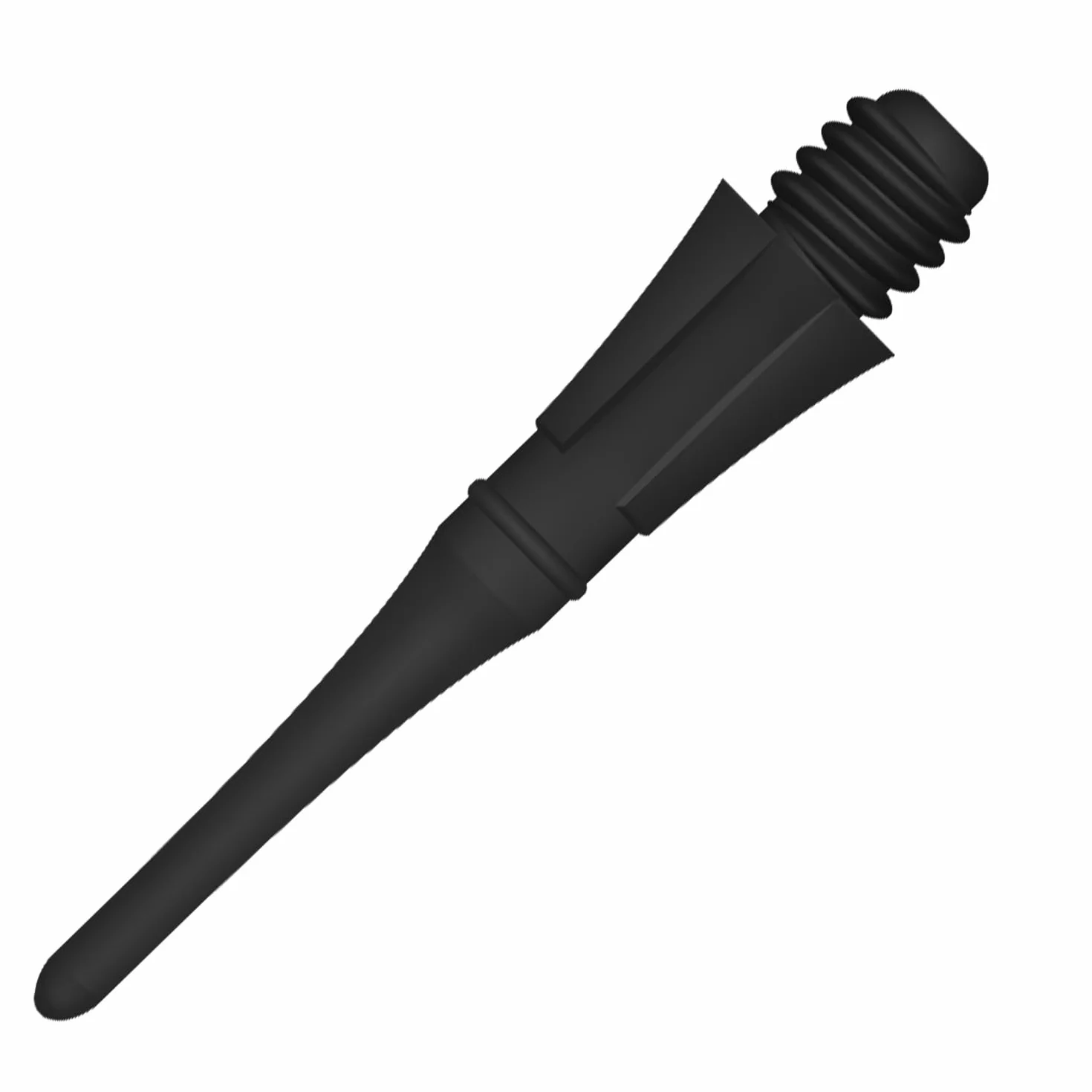CyeeLife Końcówki do rzutek plastikowe 2BA 100 szt. czarne