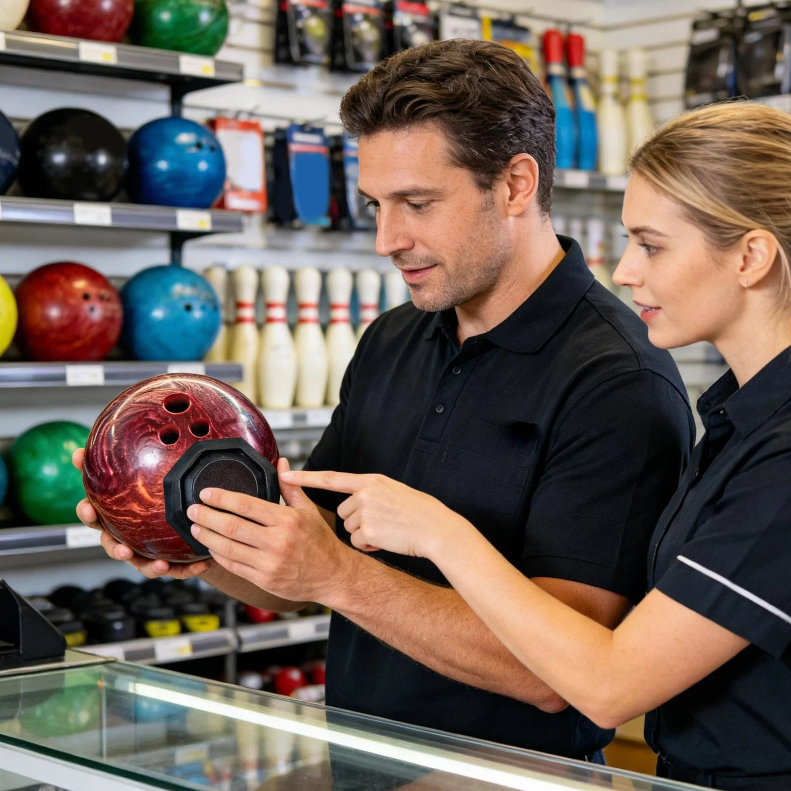 Uchwyt na podkładkę szlifierską Bowling Ball | stabilne i przyjazne dla użytkownika akcesoria konserwacyjne – urządzenie do polerowania i czyszczenia kul do kręgli, nadaje się dla dorosłych